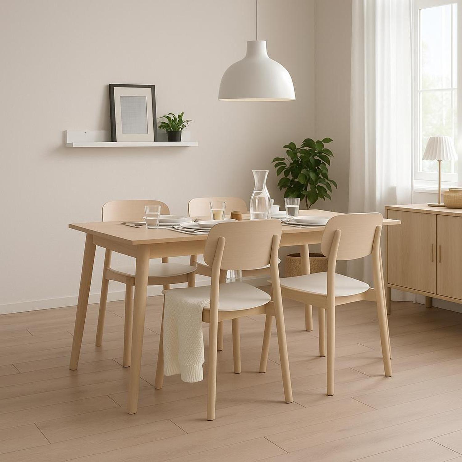 Repisa Galería para Fotos y Decoración Blanca 100 cm DAY-2