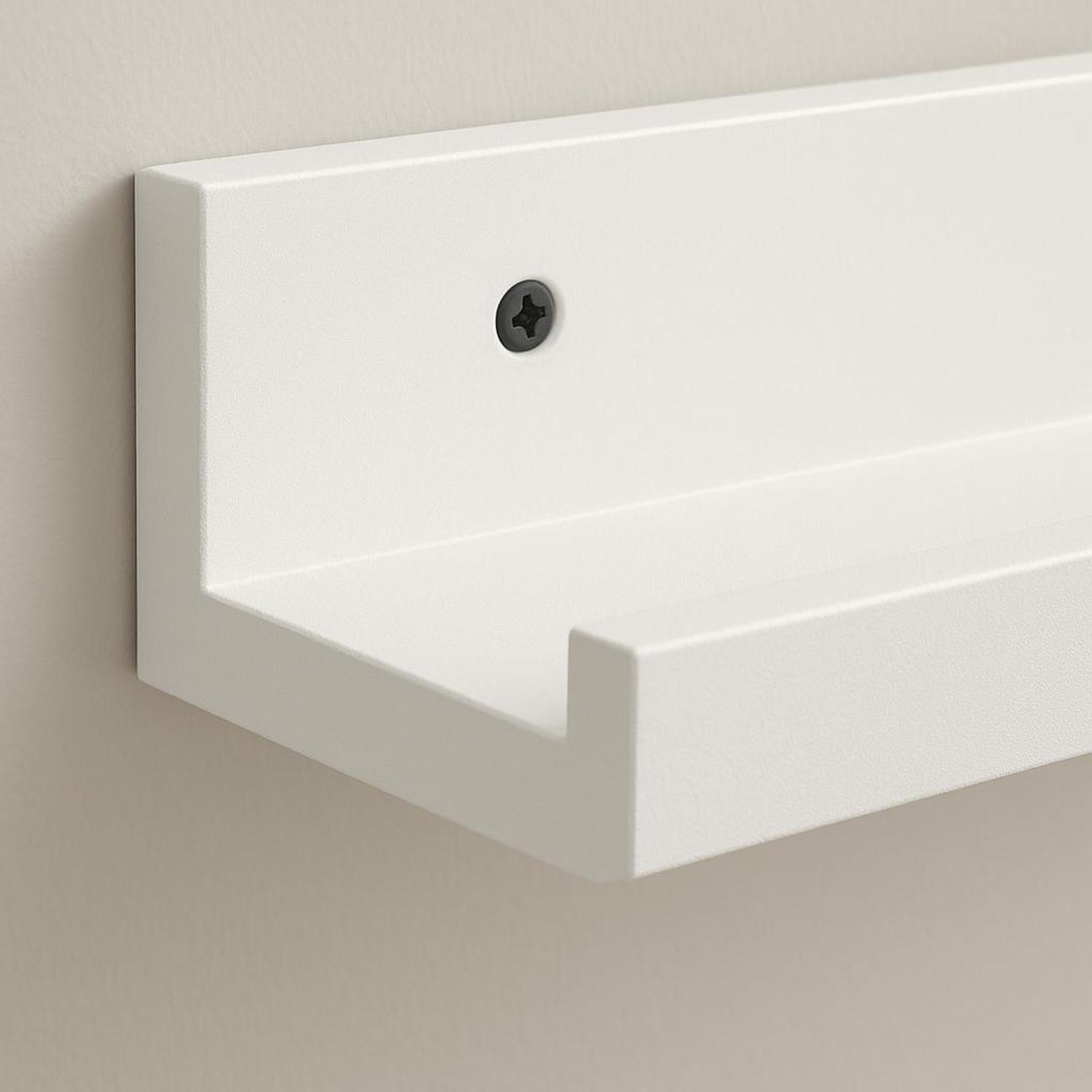 Repisa Galería para Fotos y Decoración Blanca 100 cm DAY-3