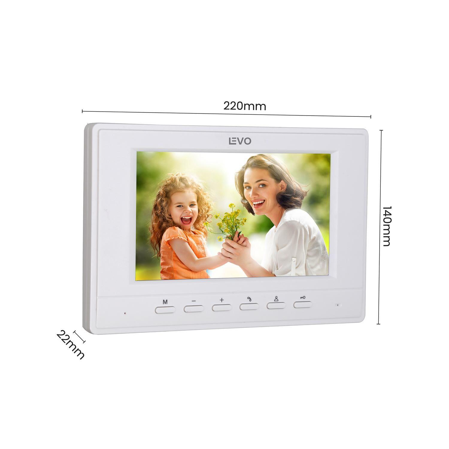 Timbre Video Portero Citofono Monitor LEVO-2