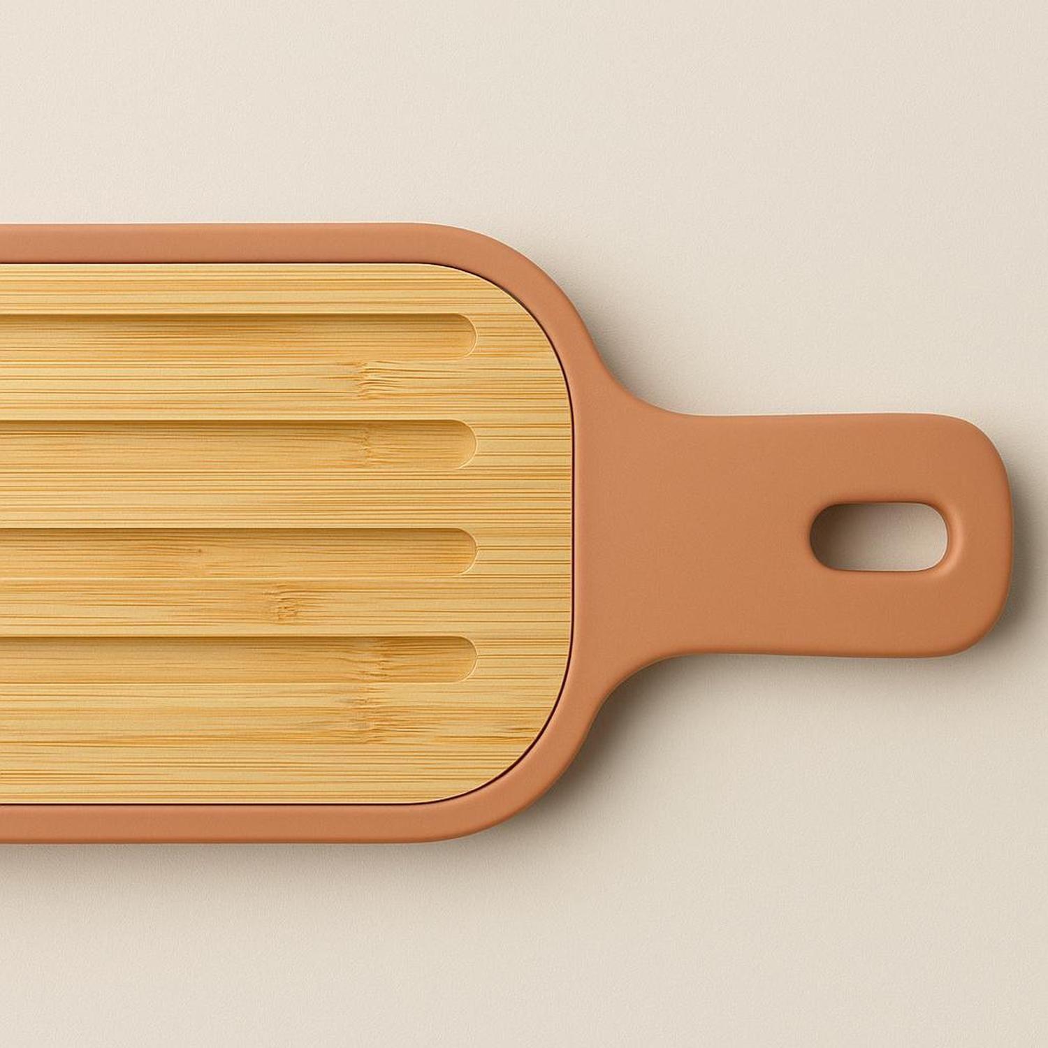 Tabla de Bamboo Ranurada para Pan y Aperitivos Berghoff-2