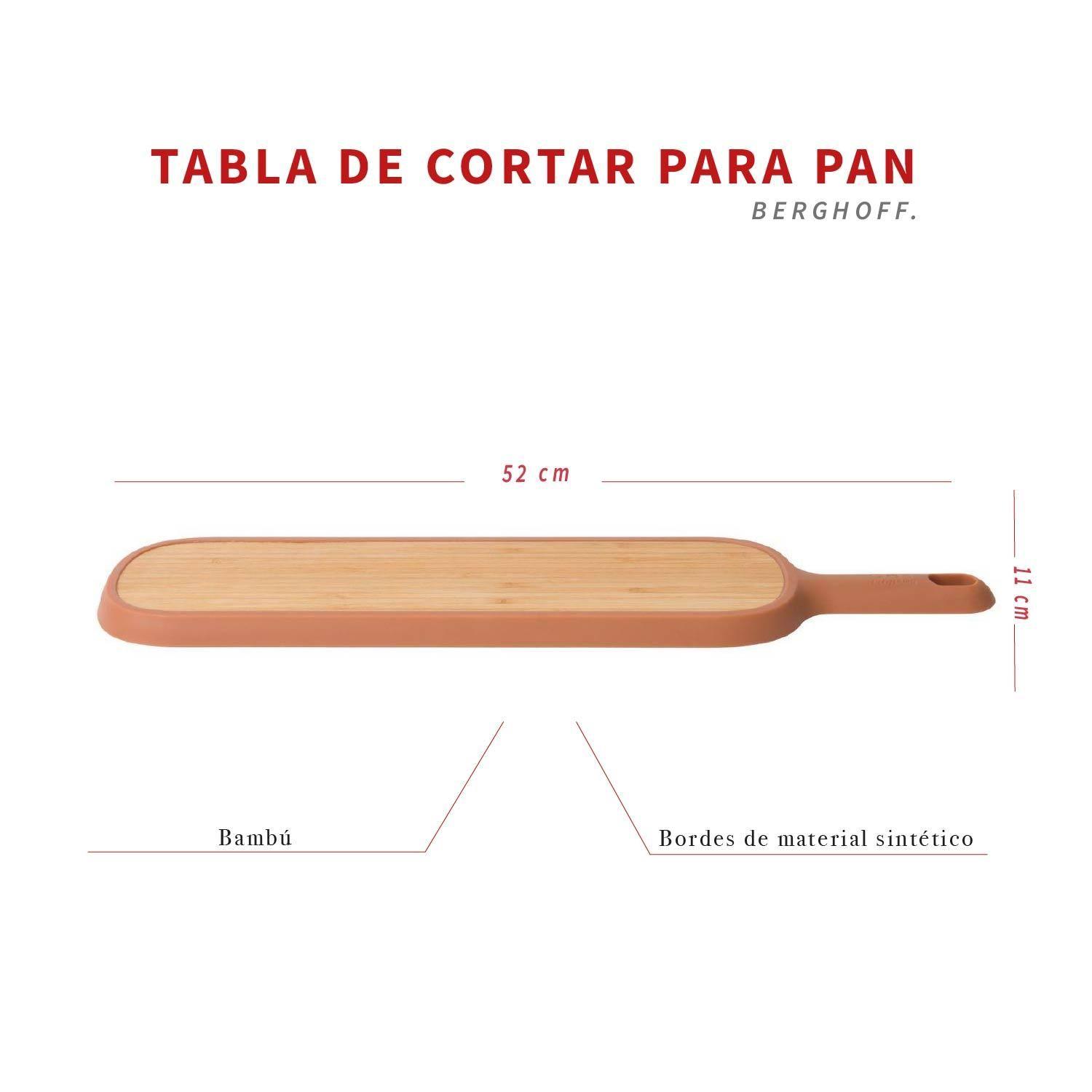 Tabla de Bamboo Ranurada para Pan y Aperitivos Berghoff-4