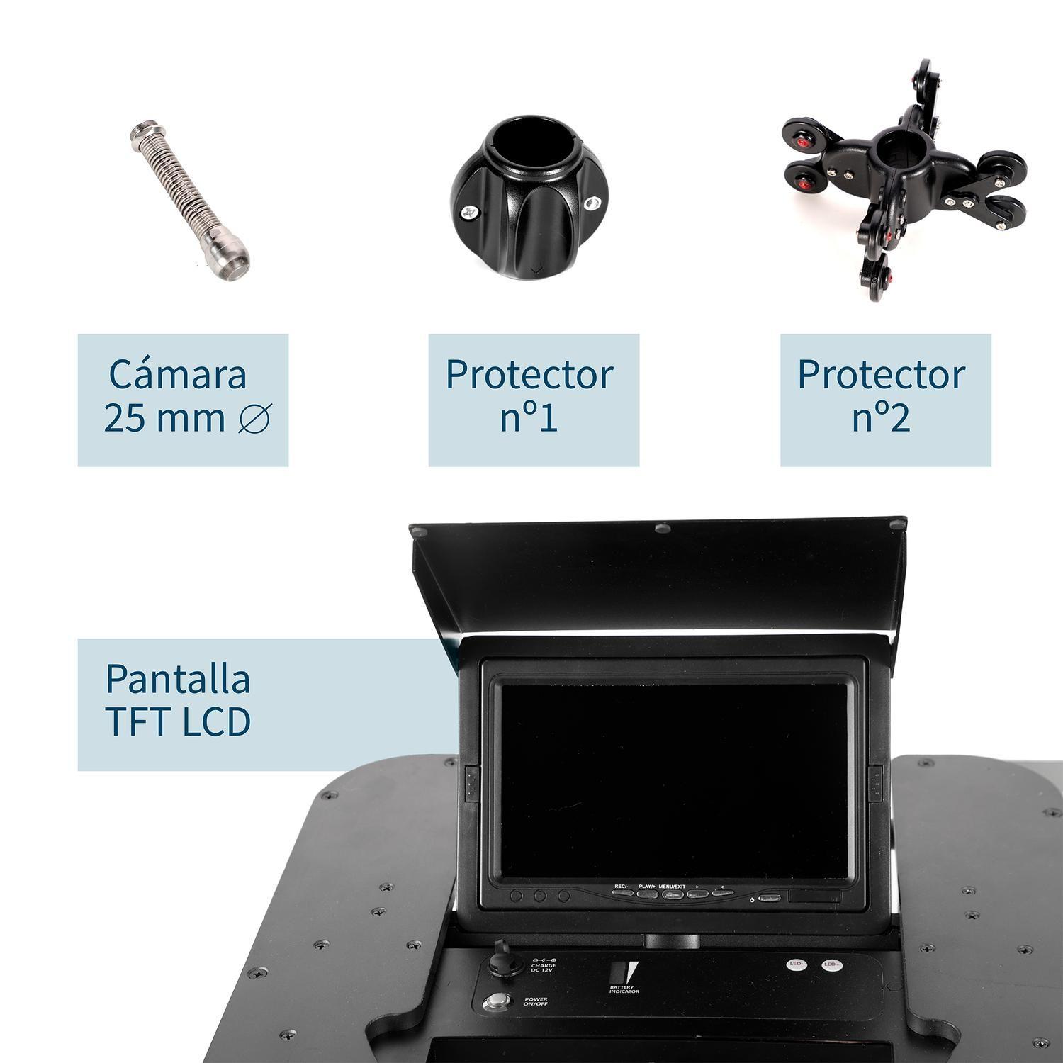 Cámara de Inspección Baroscopio con Sonda 20 Mts H5-2