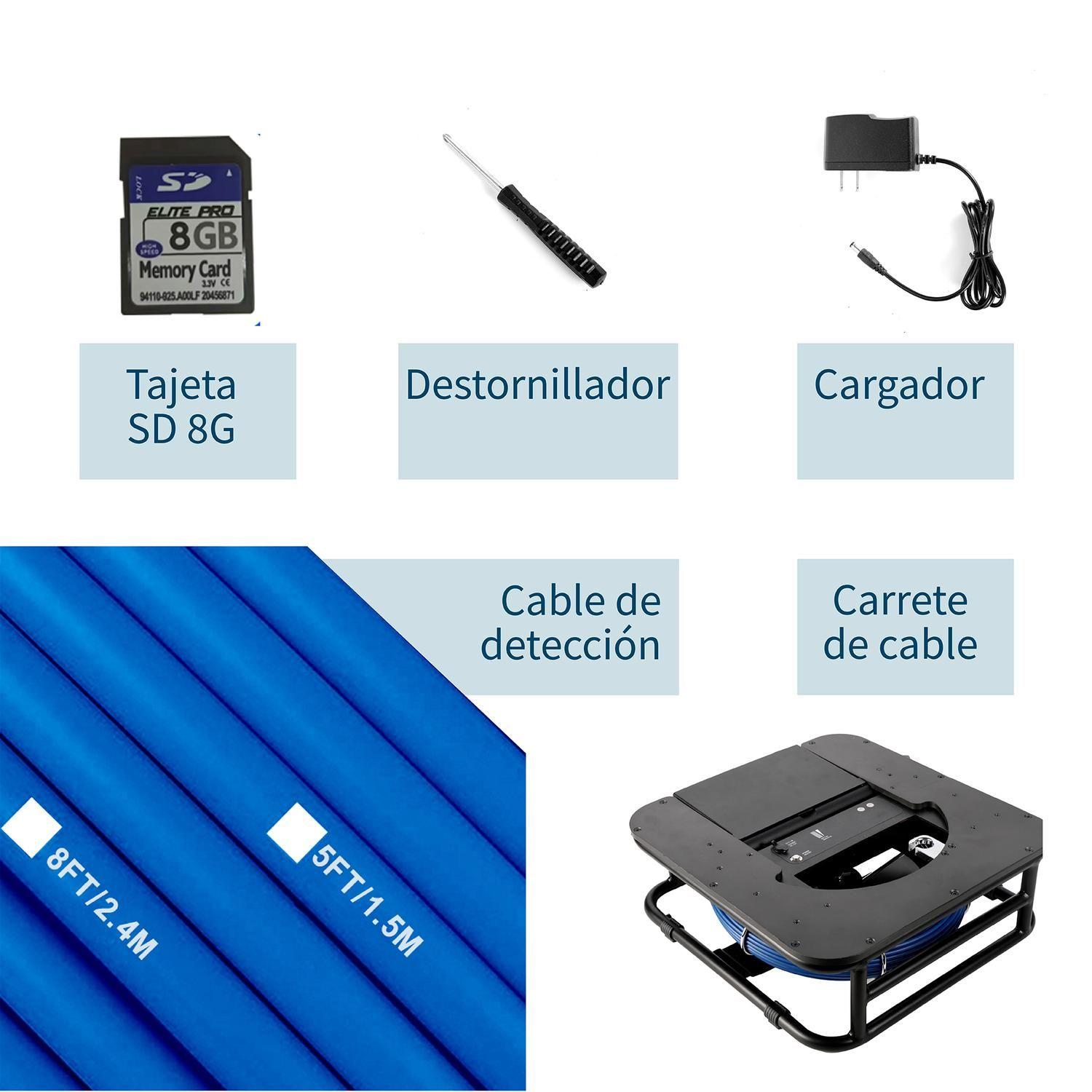 Cámara de Inspección Baroscopio con Sonda 20 Mts H5-3