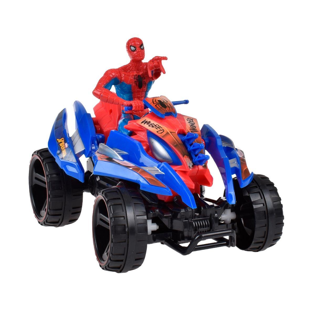 Cuatrimoto R/C Con Figura Spiderman-3