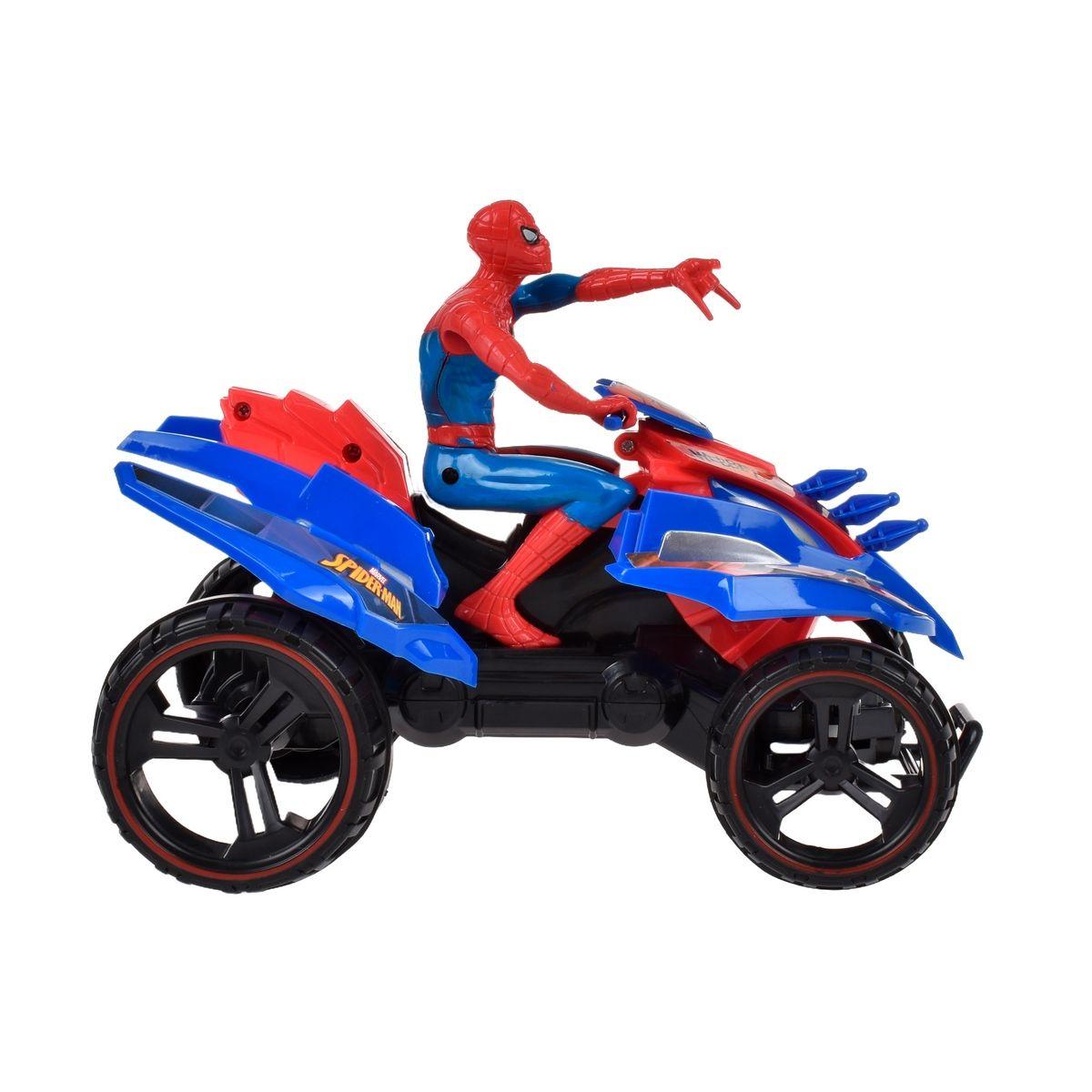 Cuatrimoto R/C Con Figura Spiderman-5