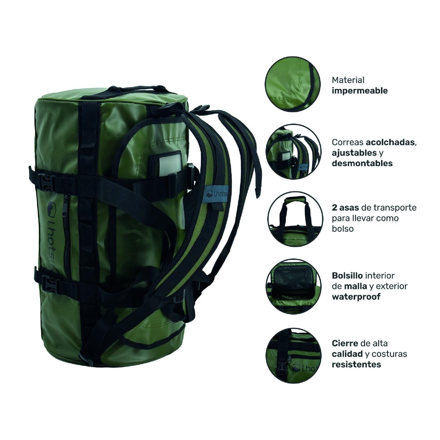 Bolso Deportivo Impermeable Duffel 60 lts Lhotse-2