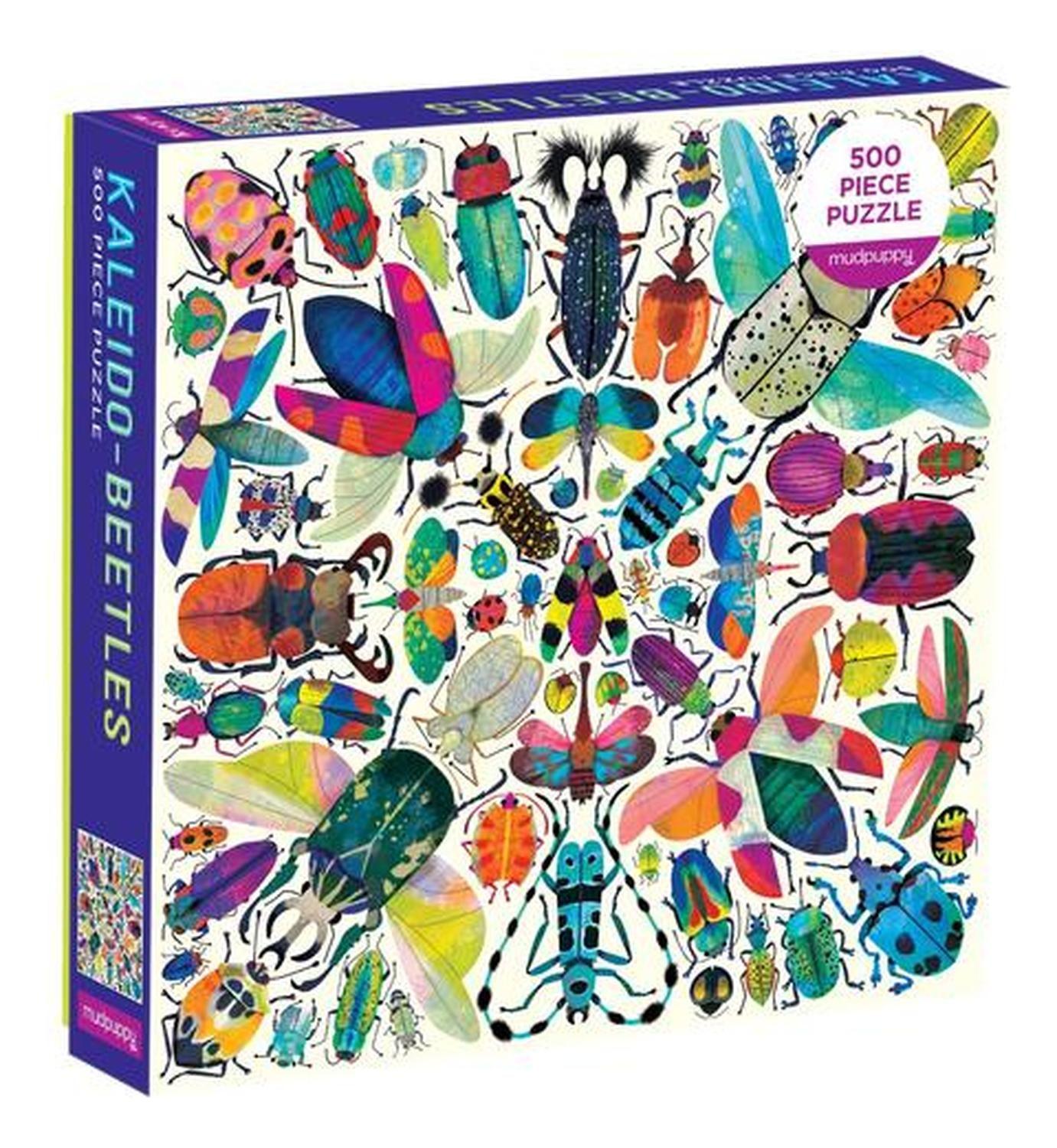 Puzzle 500Pcs Escarabajos Mudpuppy-2