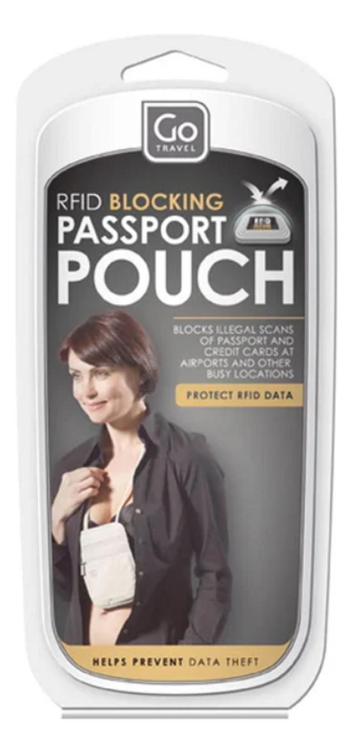 Porta Pasaporte Pouch Seguro Con Bloqueo Rfid-2