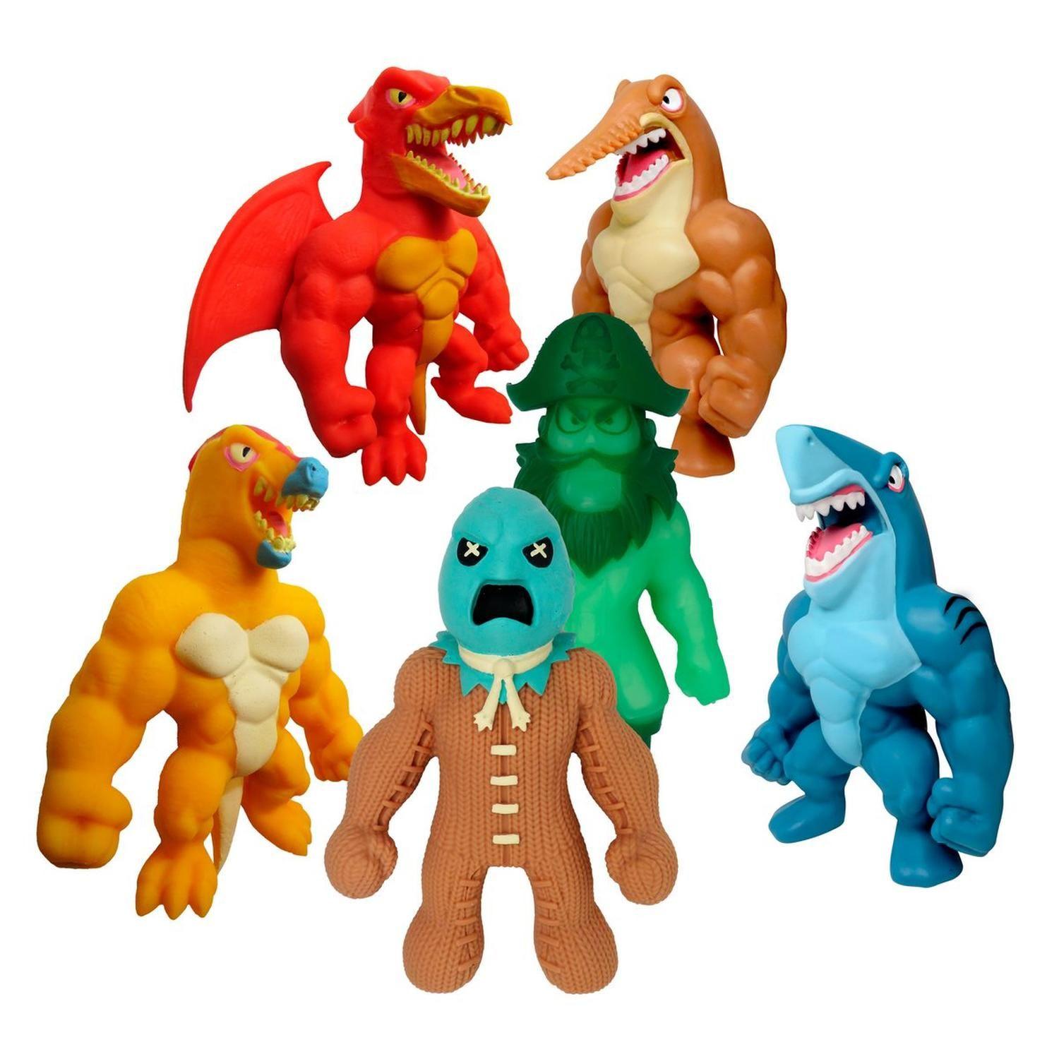 Figura Strech De Goma 15 cm Que Se Estira Monster Flex-0