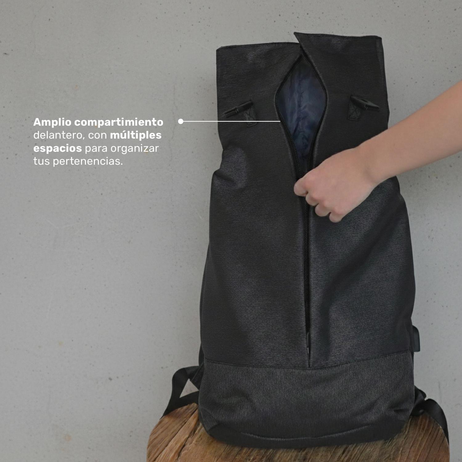 Mochila Antirrobo Lhotse Gris-5