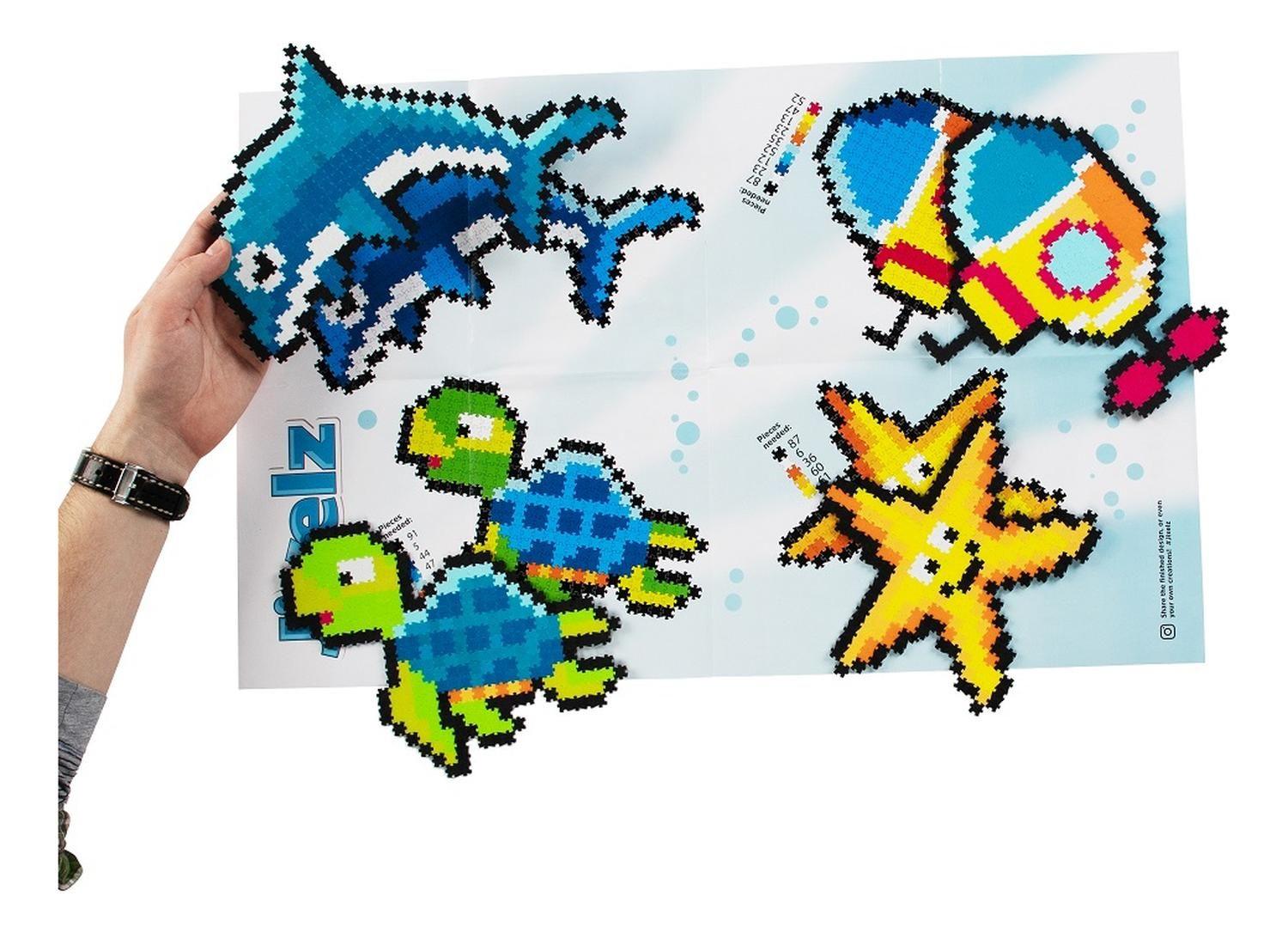 Jixelz Puzzle 1500 Pc Set, Bajo El Mar FatBrain Toys-2