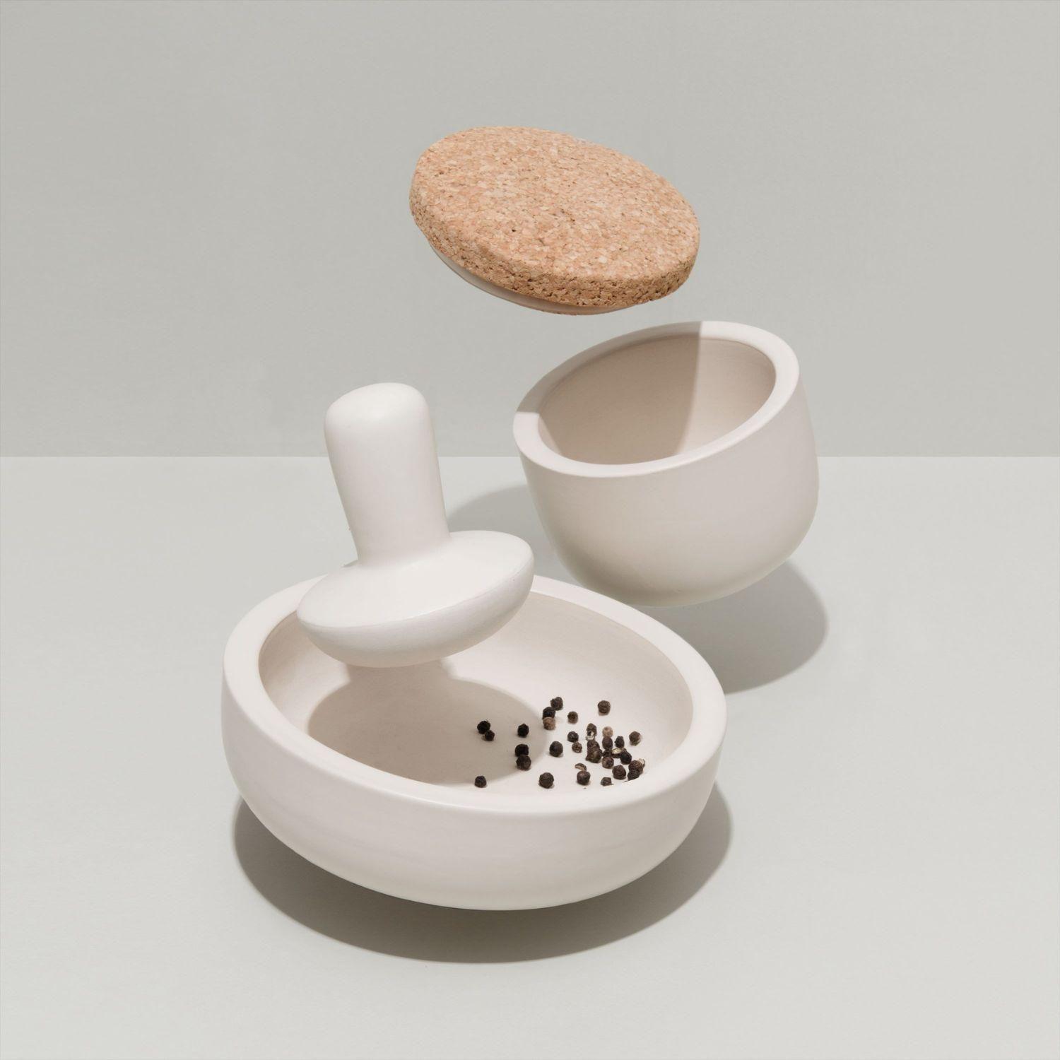 Mortero Blanco Con Tapa BERGHOFF-2