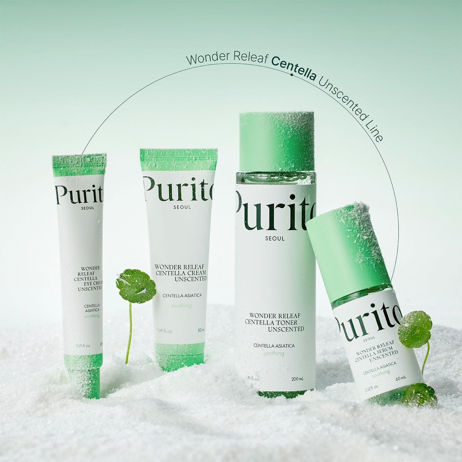 Sérum Facial Centella 60ml Purito Wonder Releaf sin Perfume-7