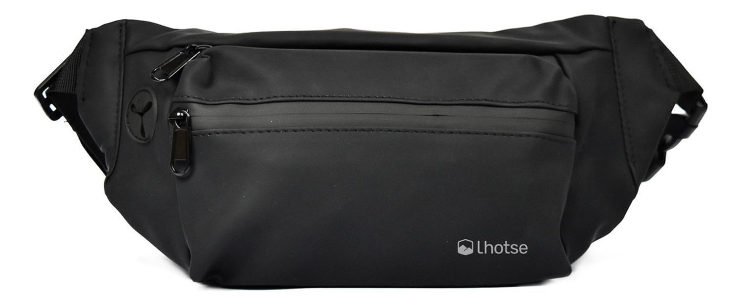 Pack Bolso Maleta Roadtrip 70 lts Azul + Banano Lhotse-4