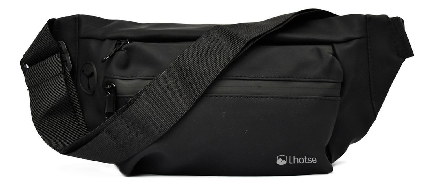 Pack Bolso Maleta Roadtrip 70 lts Azul + Banano Lhotse-5