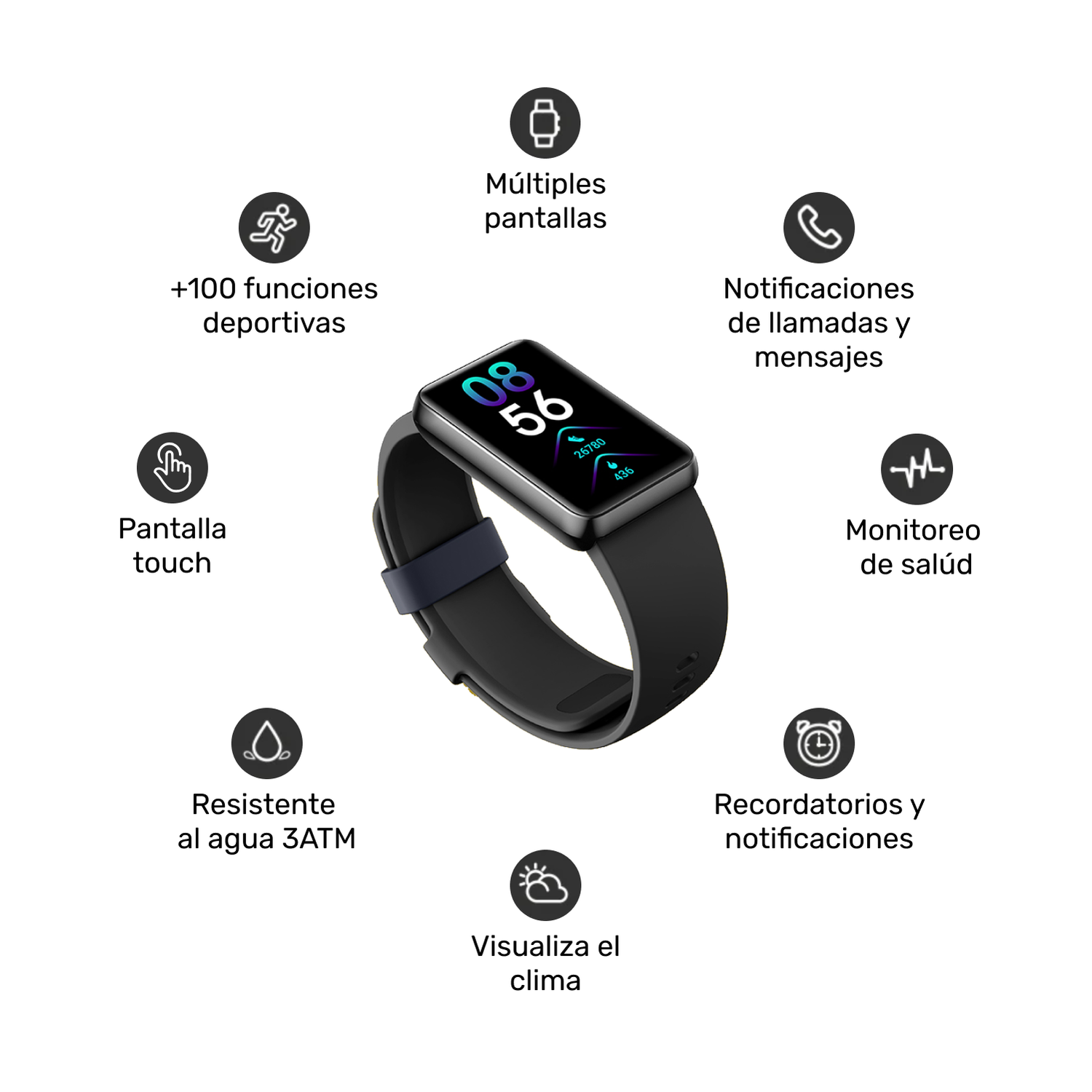 Banda Smartband Lhotse Flow 3-3