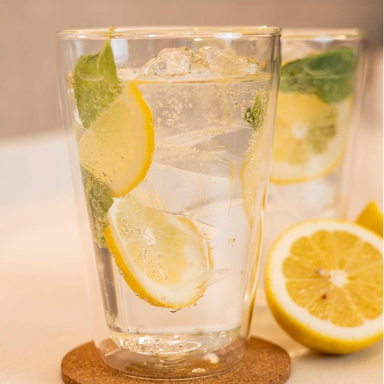 Set 2 Vasos Vidrio Doble Pared 400 ml Simplit-6
