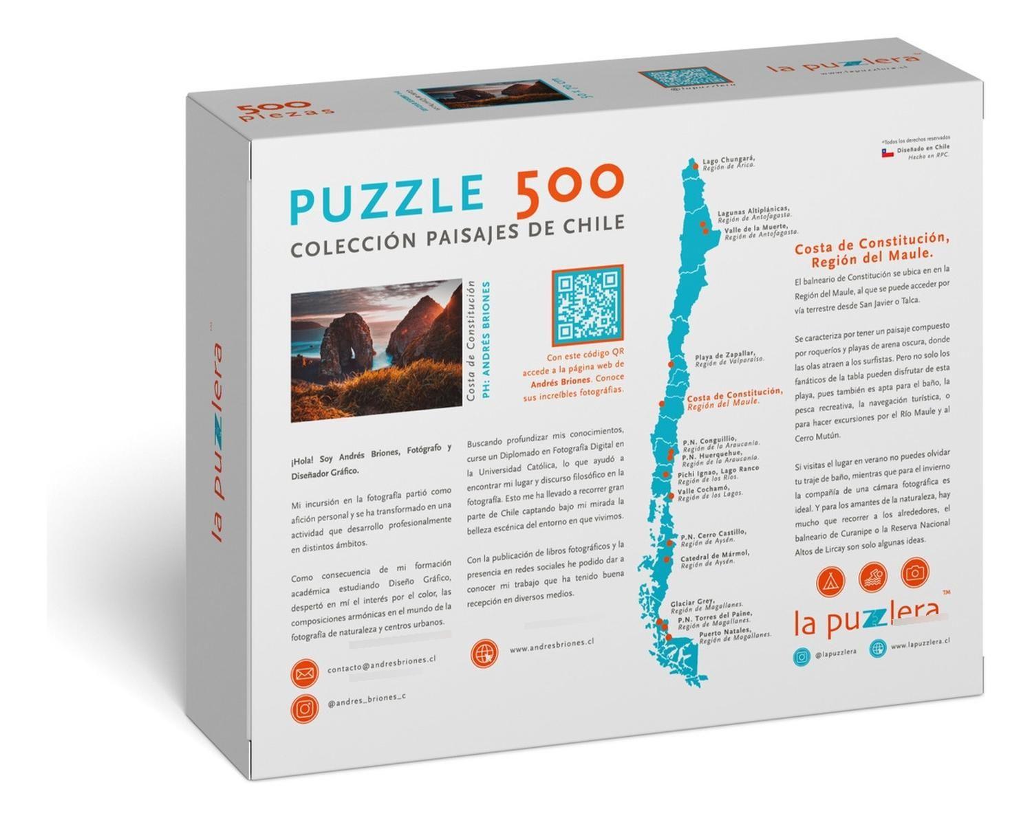 Puzzle Costa Constitución 500 Piezas-2