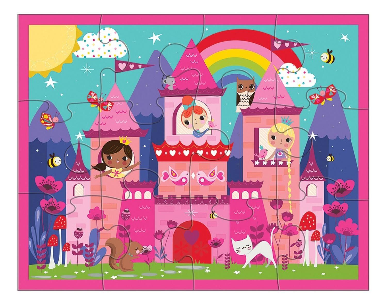 Puzzle 12Pcs En Estuche Castillo De Princesas Mudpuppy-0