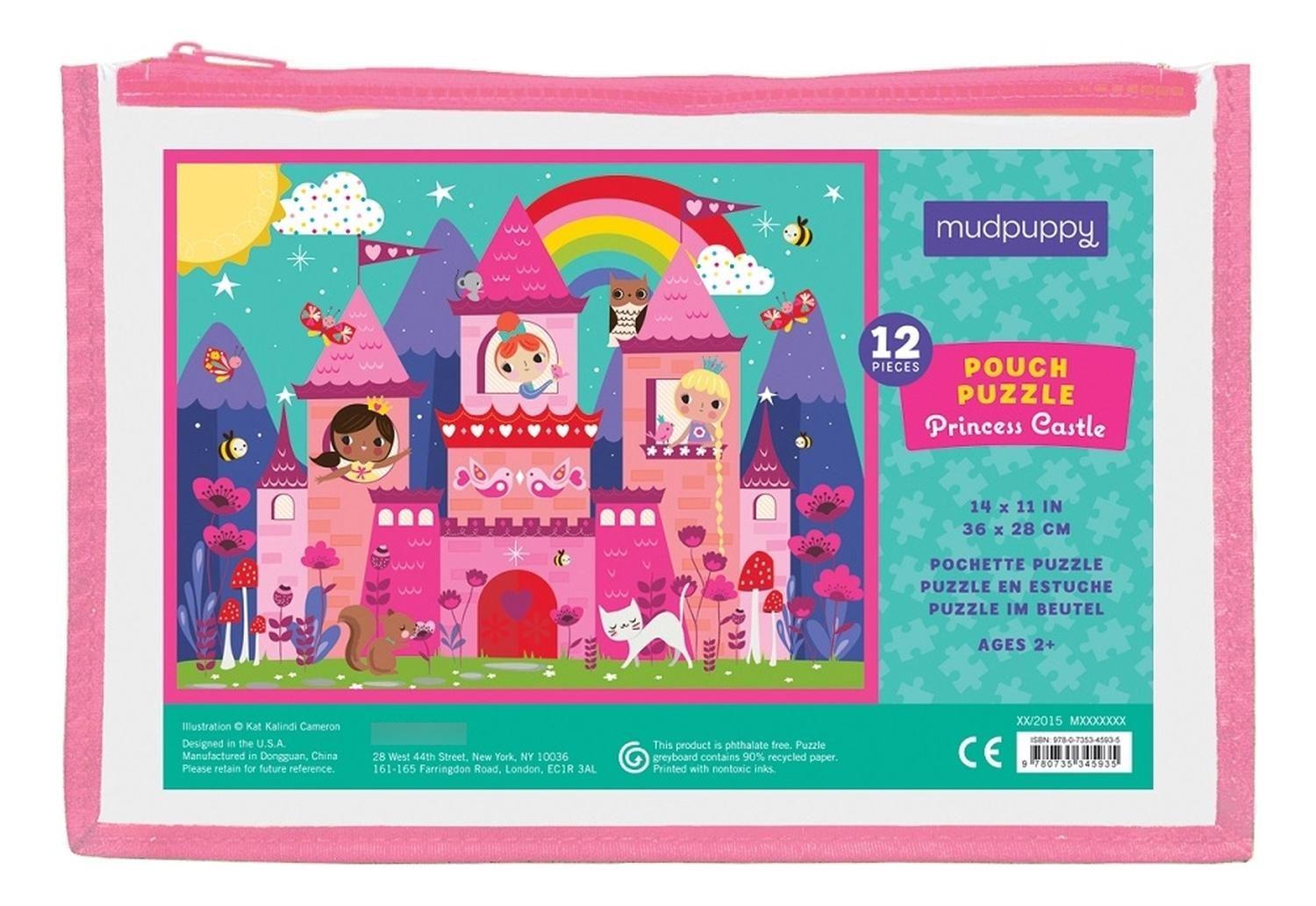 Puzzle 12Pcs En Estuche Castillo De Princesas Mudpuppy-1