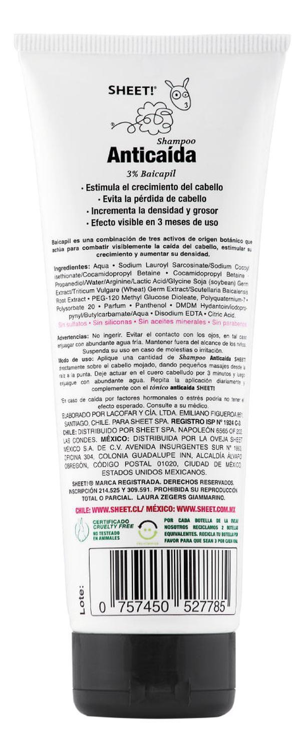 Shampoo Crecimiento Pelo Y Anticaída 3% Baicapil Sheet-1