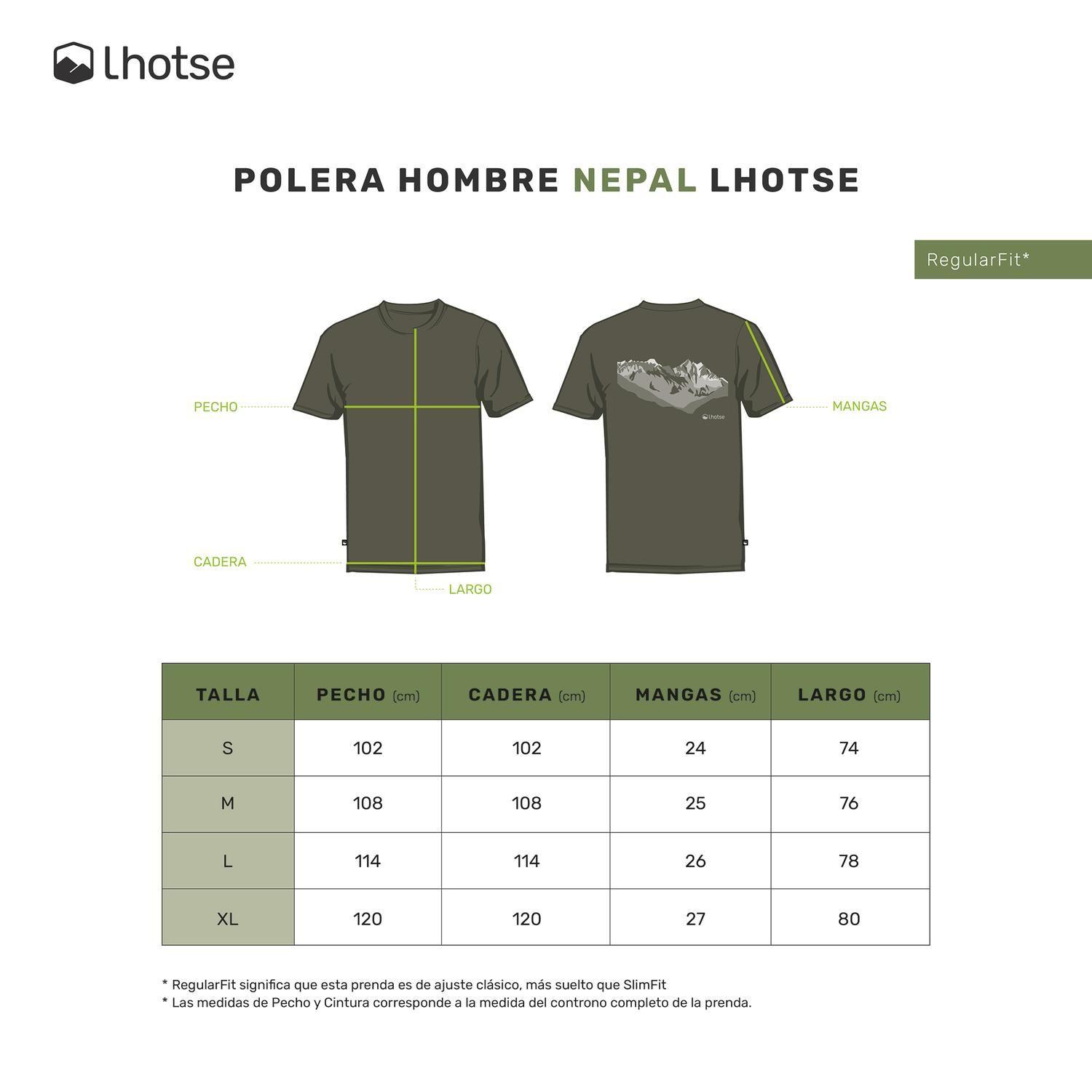 Polera Hombre Manga Corta Nepal Lhotse-7
