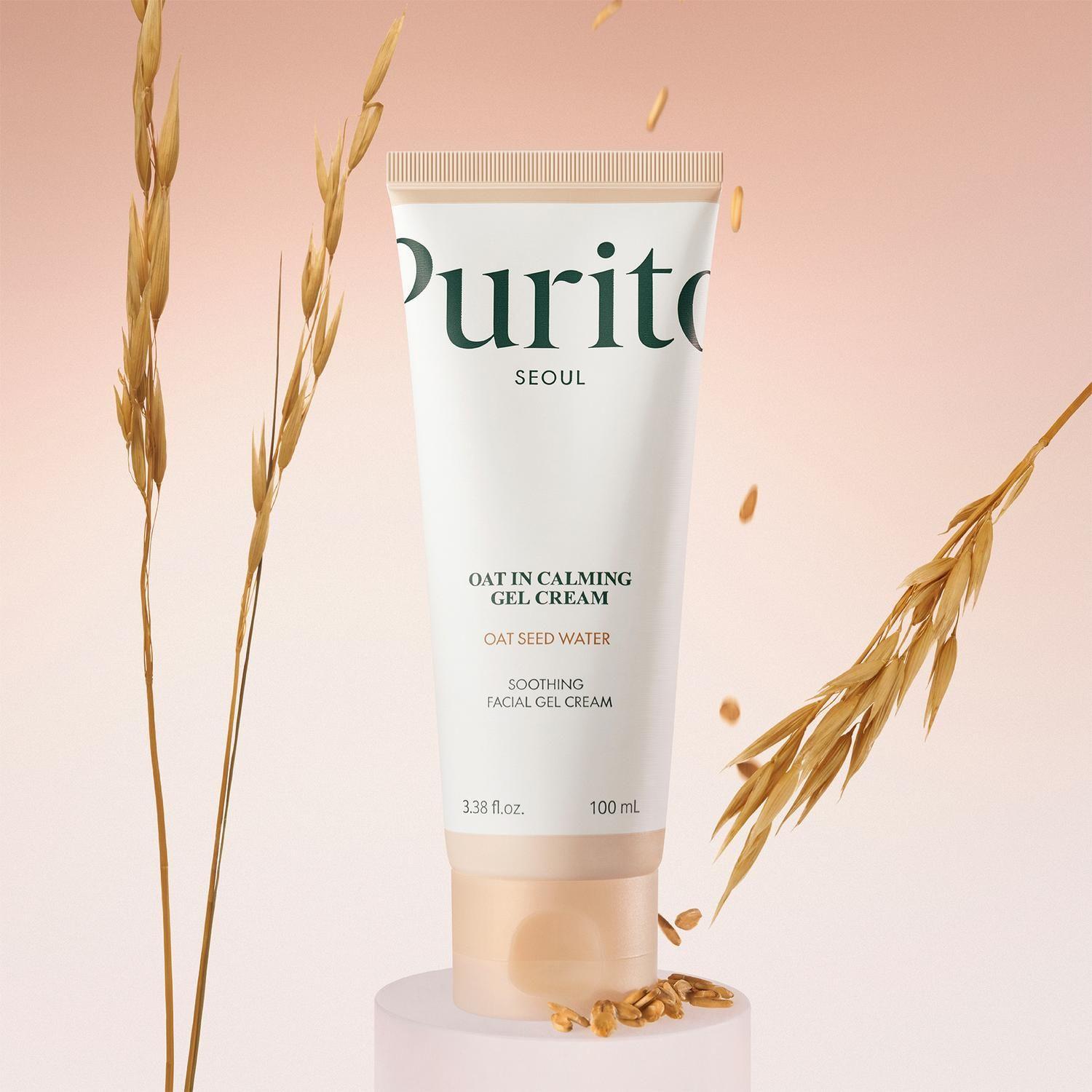 Crema Gel Facial Avena 100ml Purito Oat-In Calmante-6