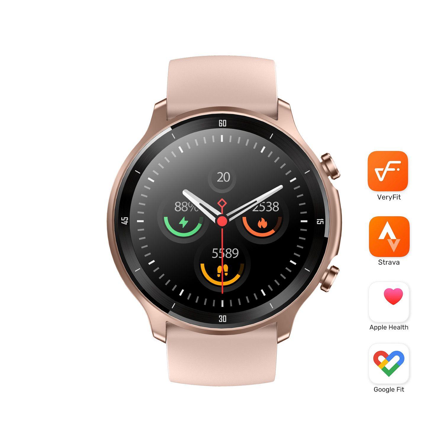 Pack Smartwatch Lhotse Runner 219 Pink + Audifono RM12-2