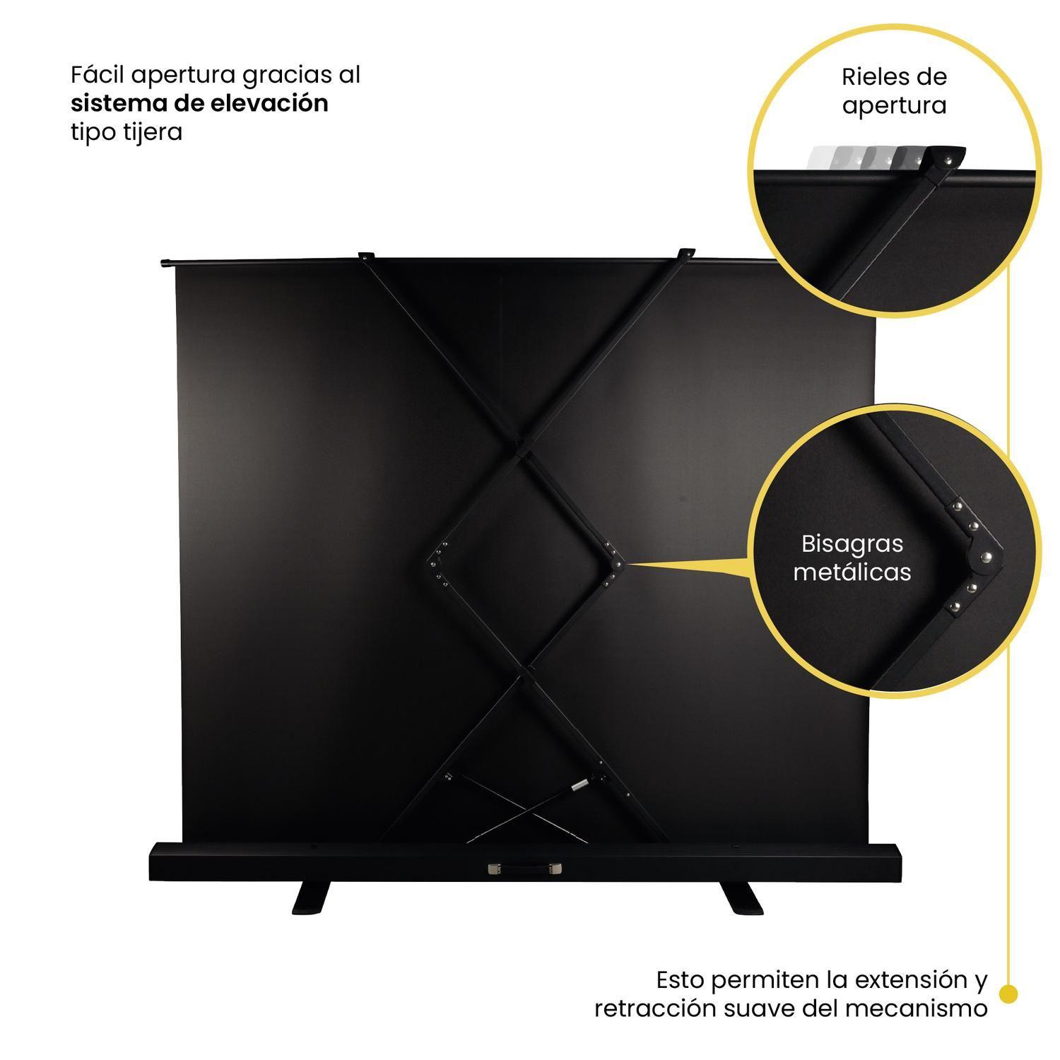 Telón Proyector 100'' Sistema de Elevación 200 x 150cm LEVO-2