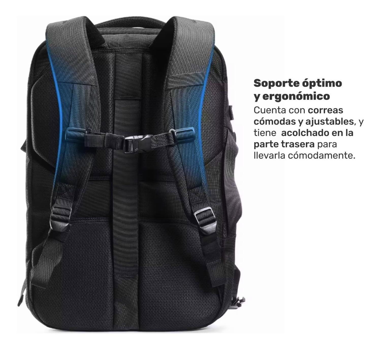 Mochila Viaje impermeable Notebook 17,3"Broadpeak 40L Lhotse-4