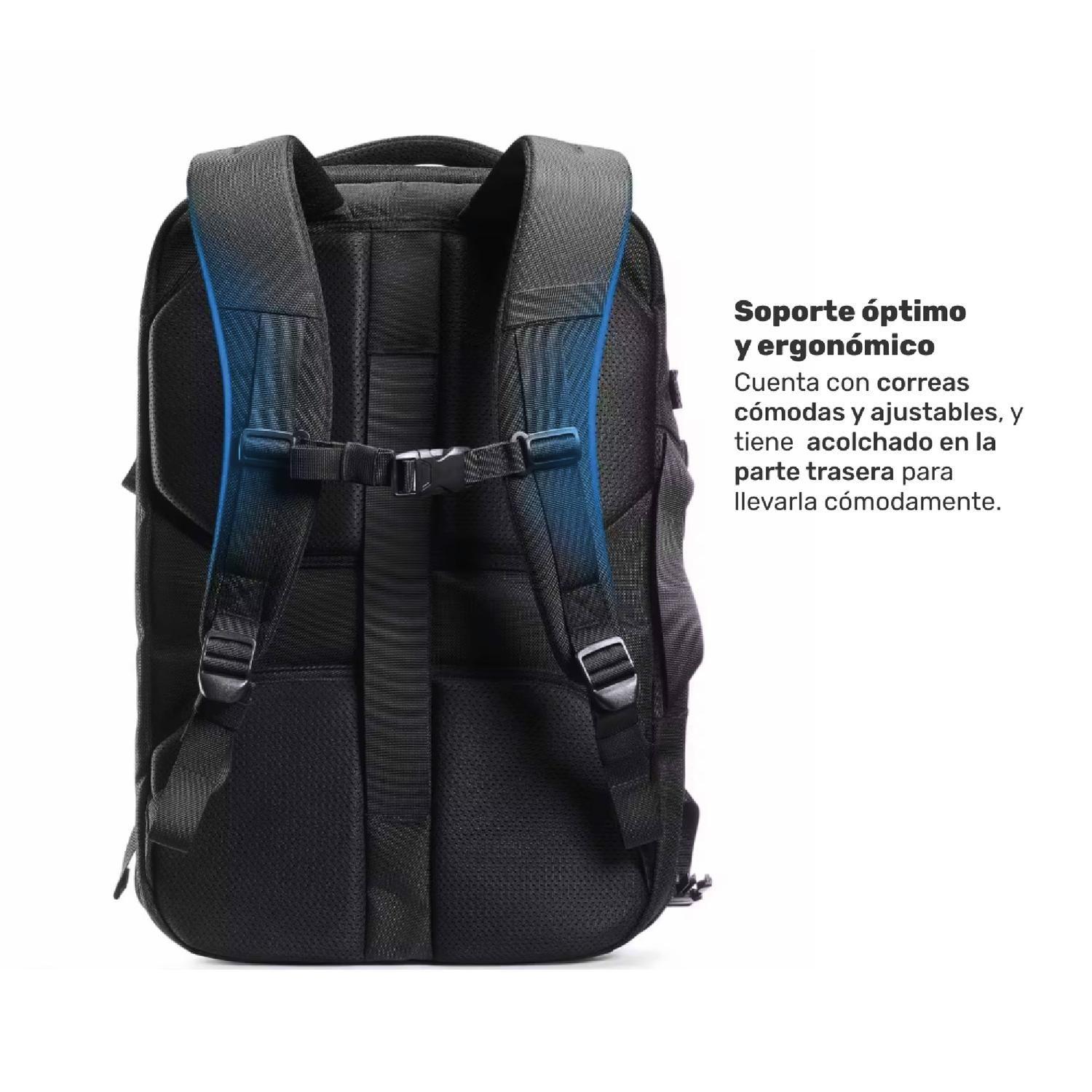 Mochila Viaje impermeable Notebook 17,3"Broadpeak 40L Lhotse-4