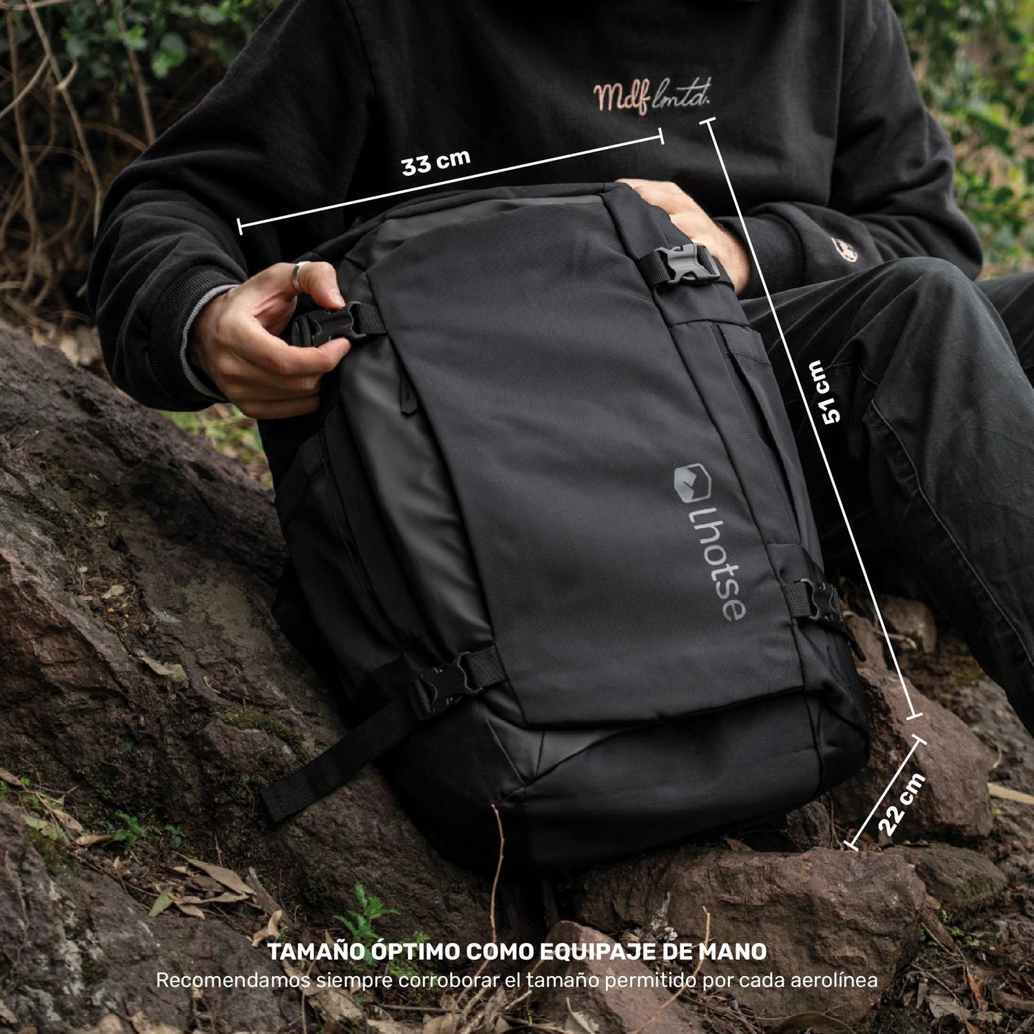 Mochila Viaje impermeable Notebook 17,3"Broadpeak 40L Lhotse-7