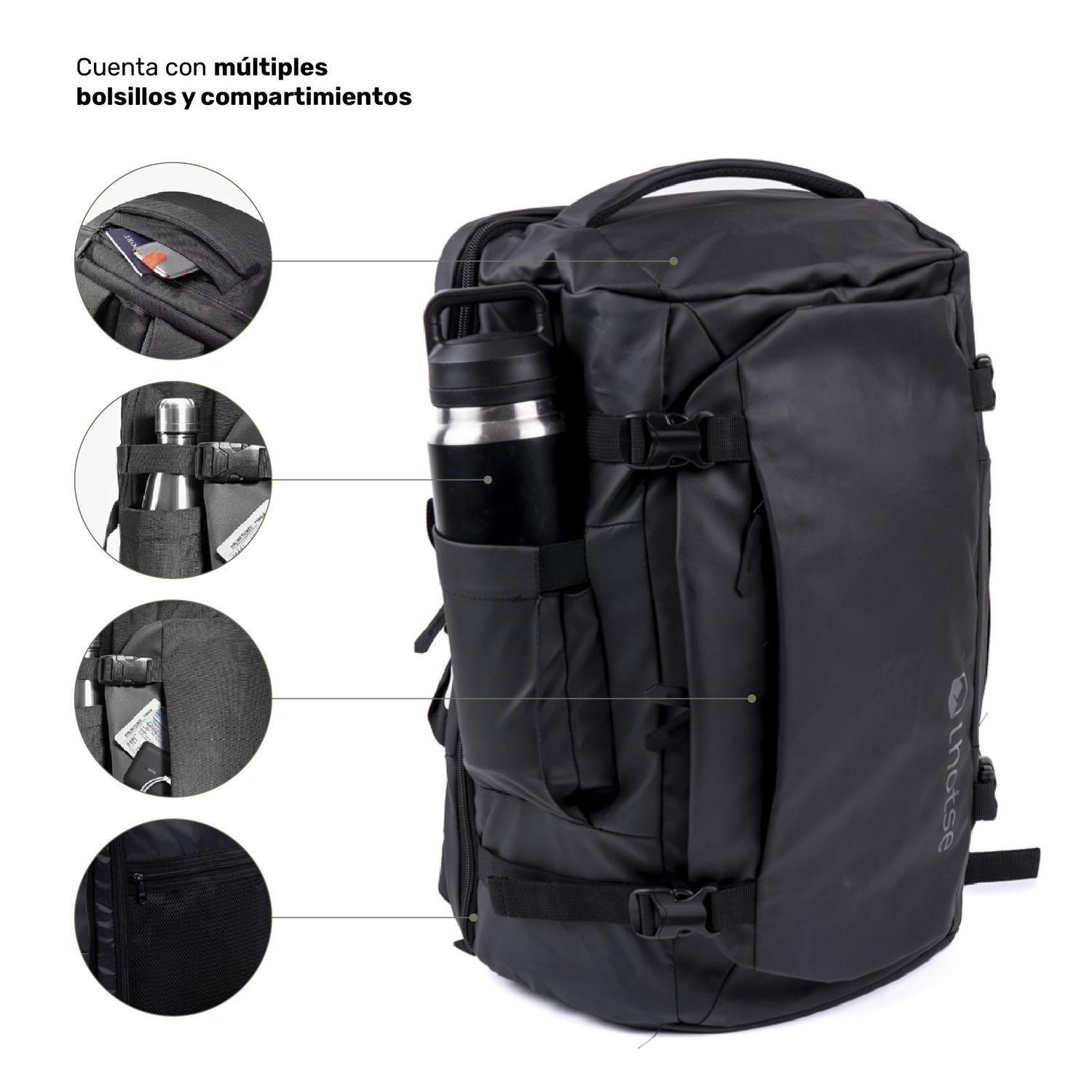 Mochila Viaje impermeable Notebook 17,3"Broadpeak 40L Lhotse-3