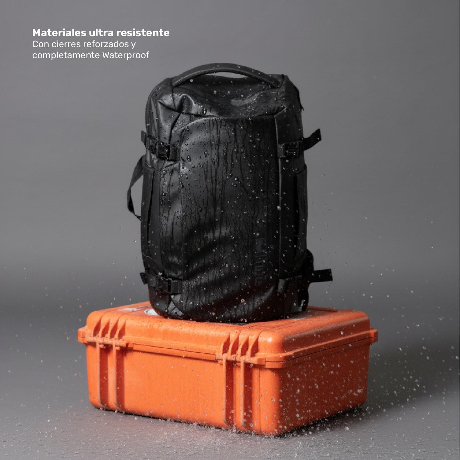 Mochila Viaje impermeable Notebook 17,3"Broadpeak 40L Lhotse-6