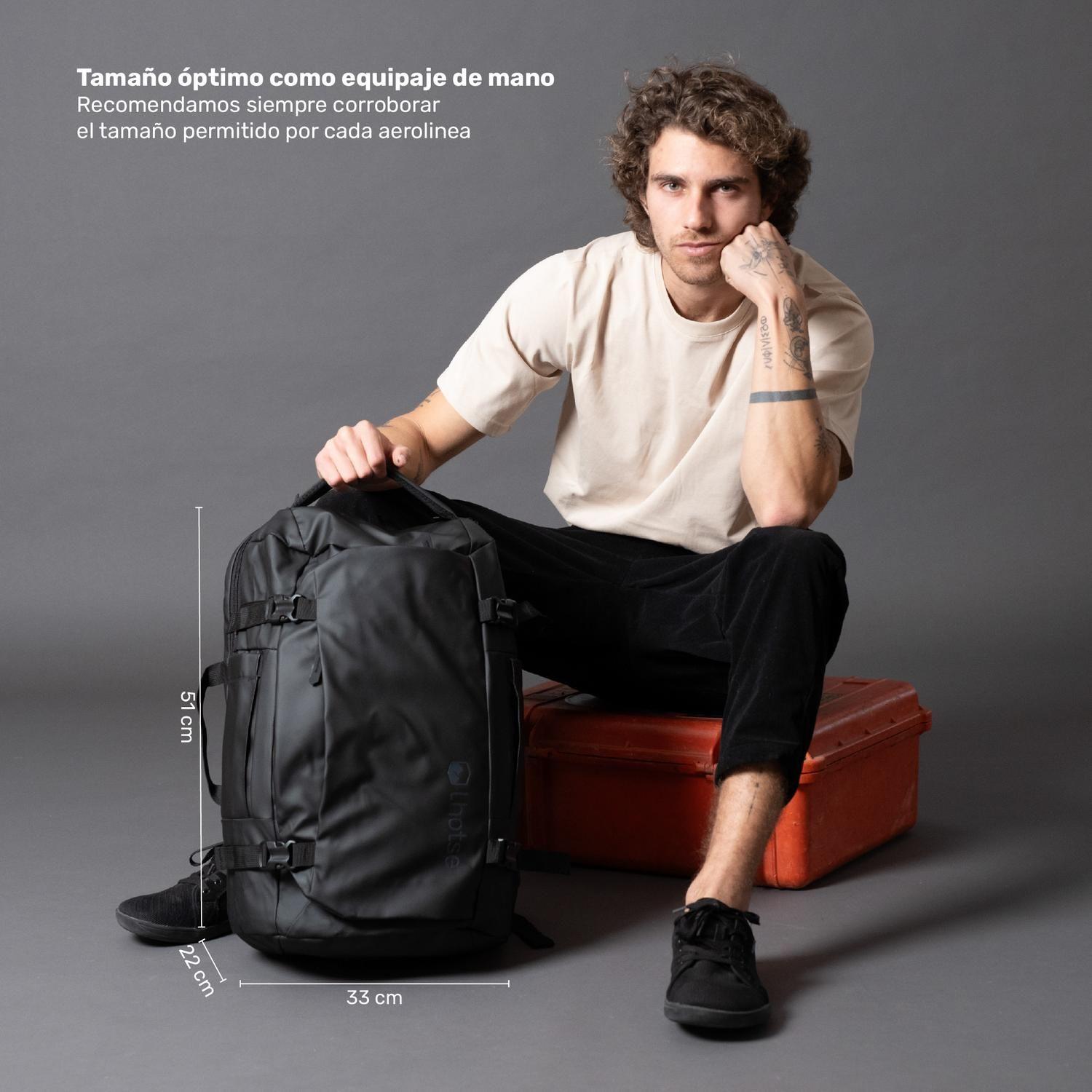 Mochila Viaje impermeable Notebook 17,3"Broadpeak 40L Lhotse-7