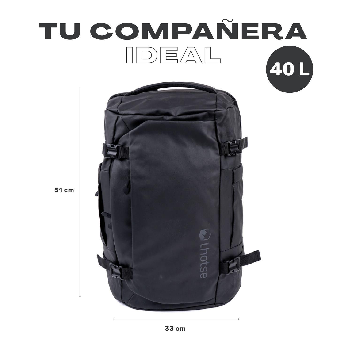 Mochila Viaje impermeable Notebook 17,3"Broadpeak 40L Lhotse-6