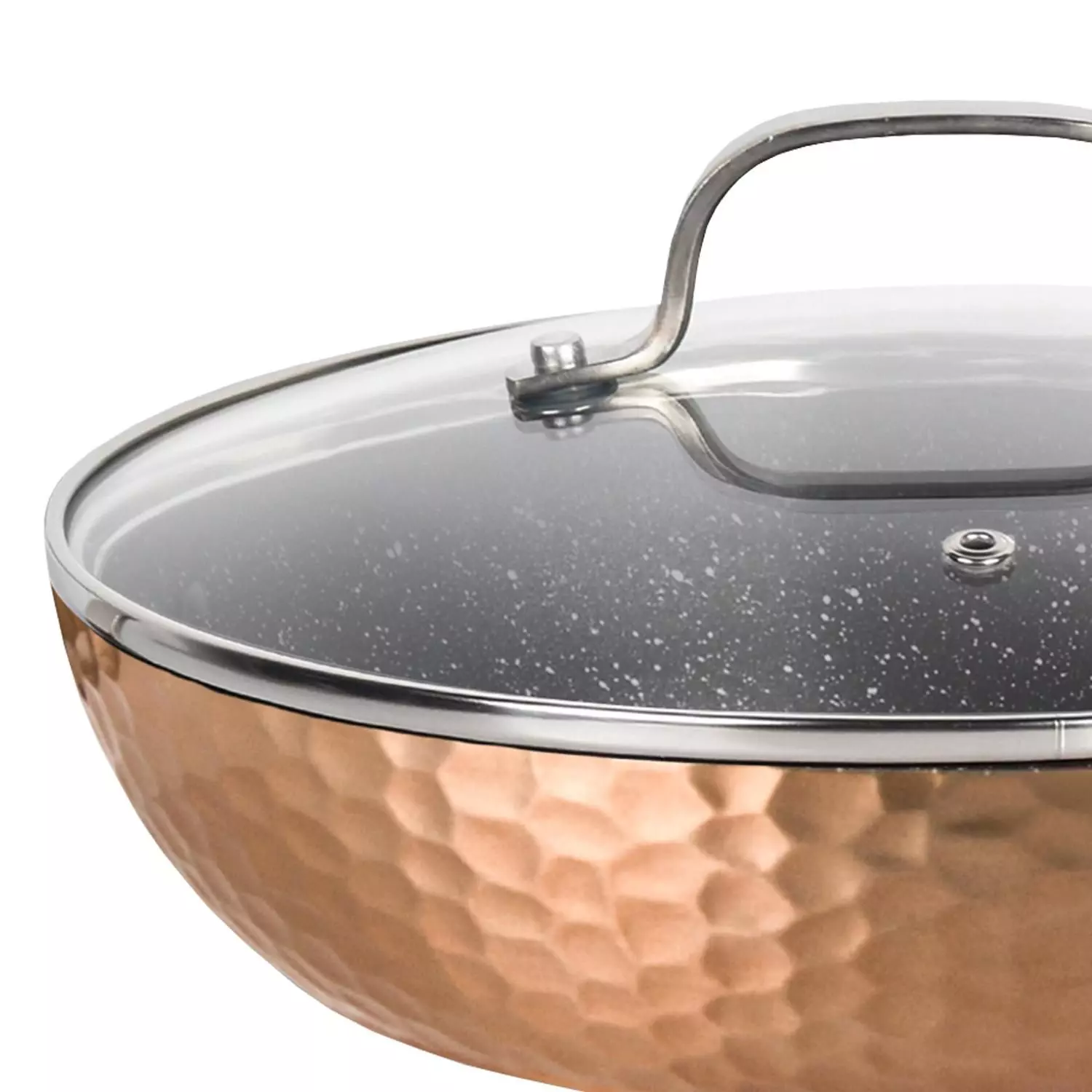 Sartén Antiadherente Tapa 28cm Copper Simplit-2