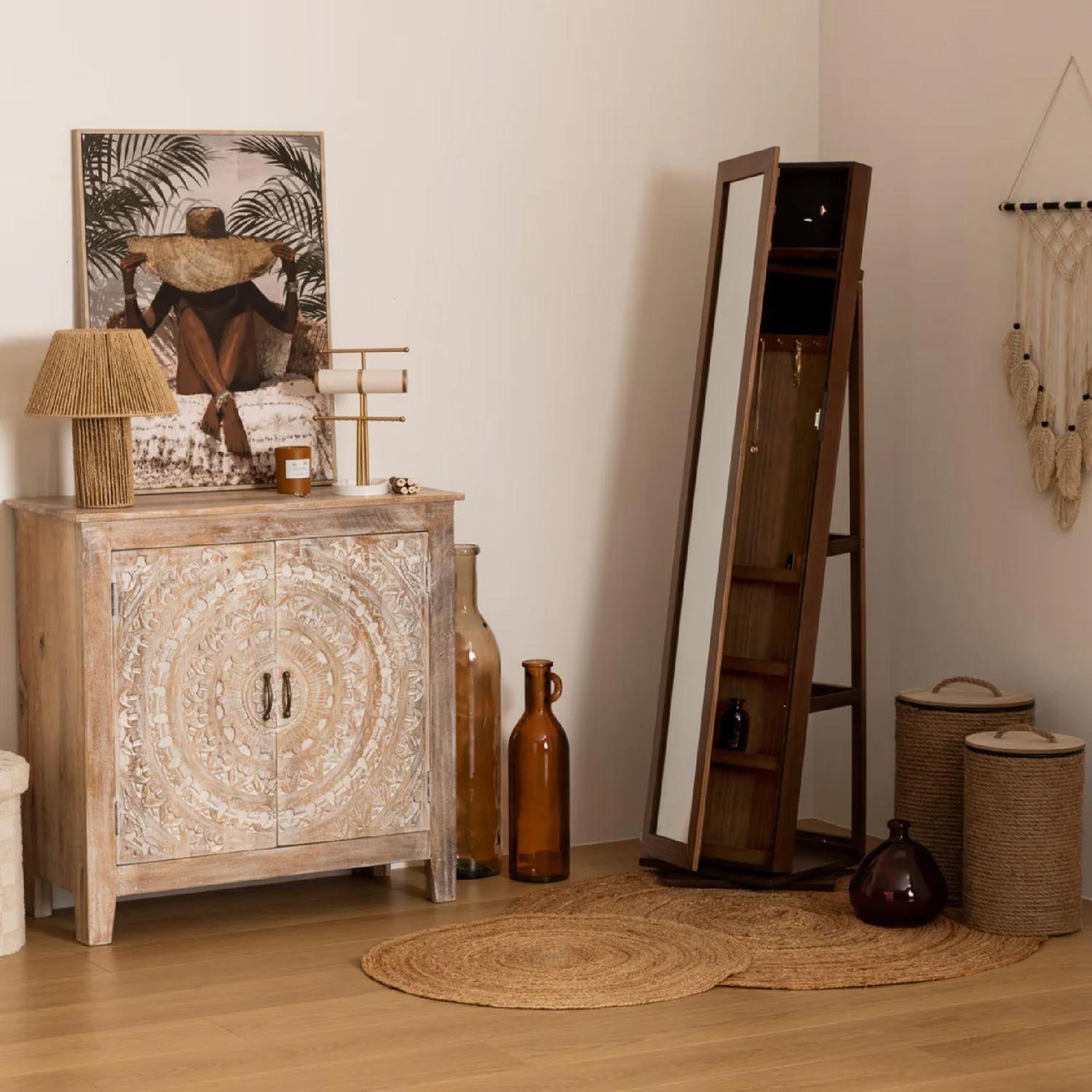 Alfombra Yute Redonda 160 cm Atmosphera-3