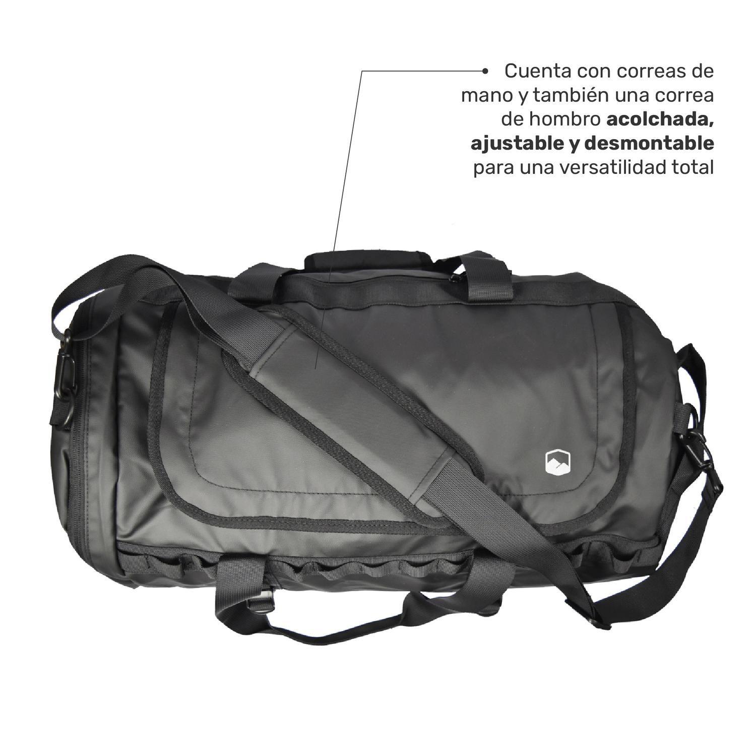 Bolso Deportivo Lhotse Duffel 30 Lts Bag Negro-5