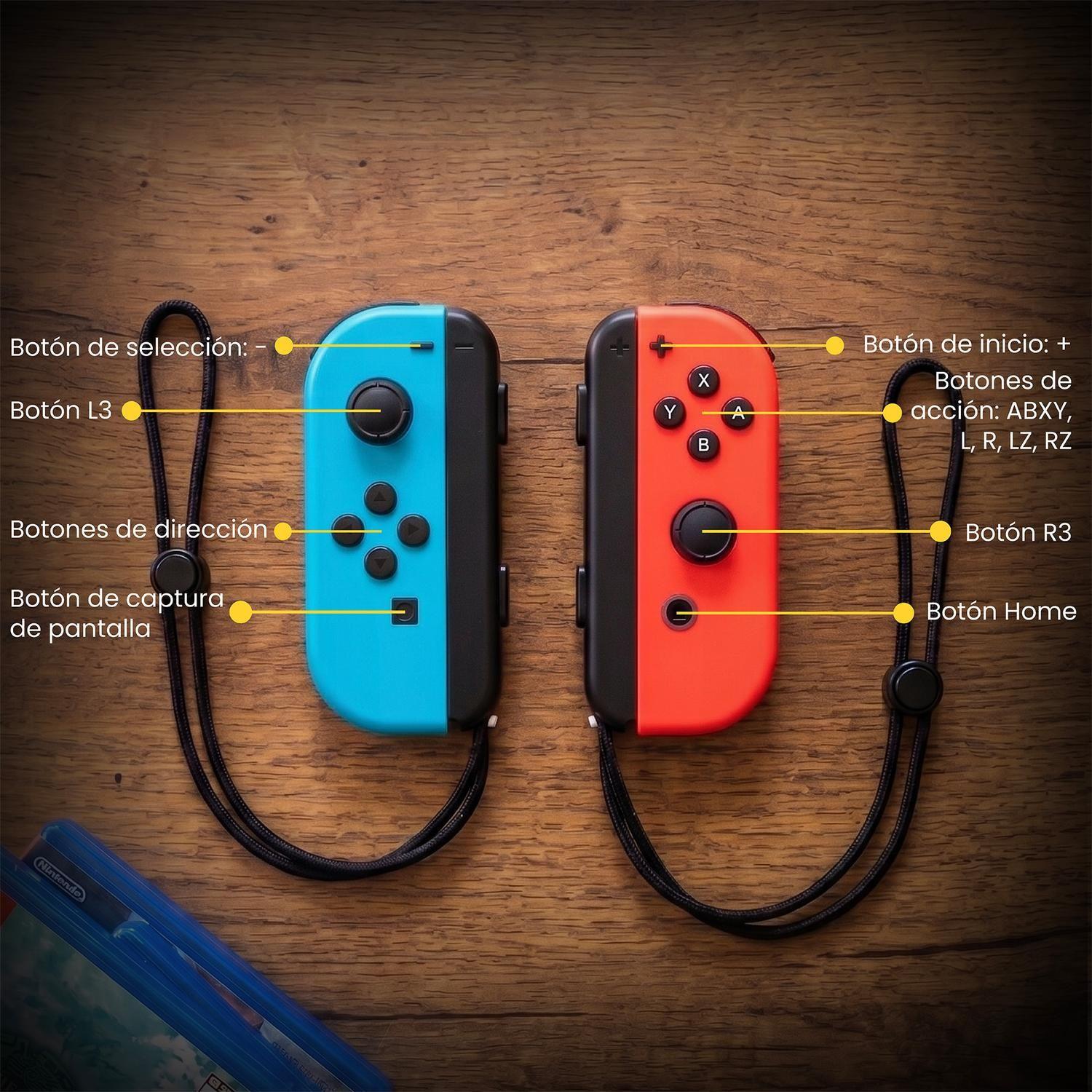 Control Joystick Inalámbrico Compatible Switch Joy-Con LEVO-5