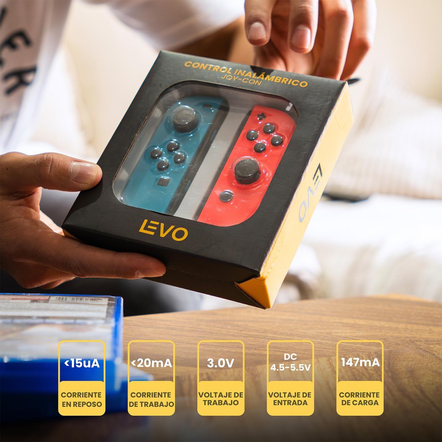 Control Joystick Inalámbrico Compatible Switch Joy-Con LEVO-6