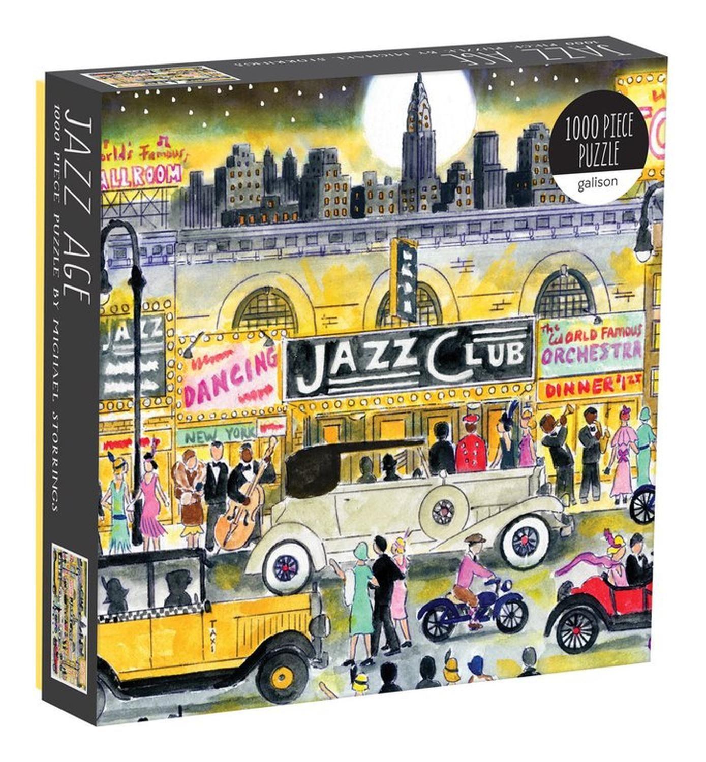 Puzzle 1000Pcs Jazz Mudpuppy-1