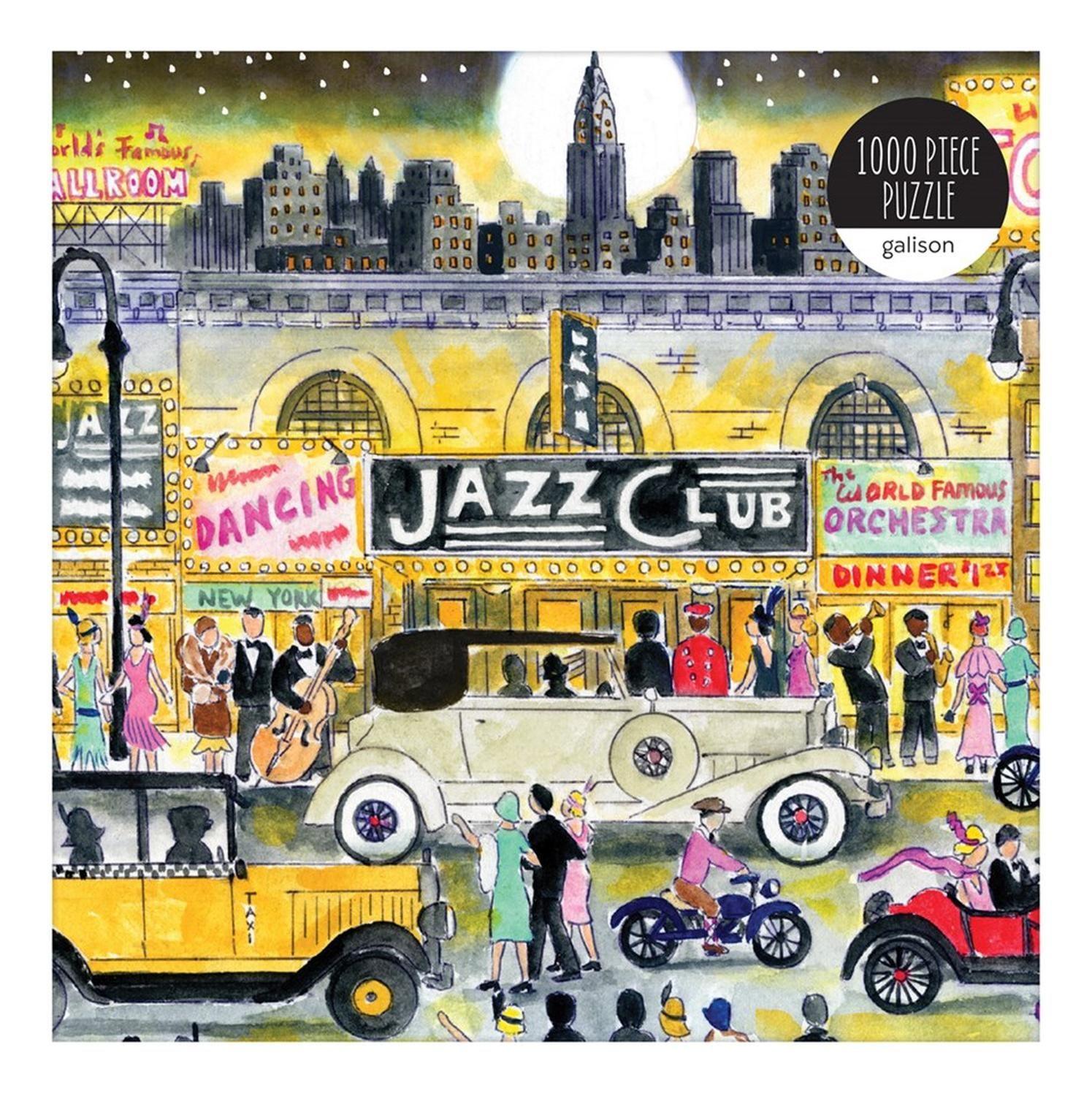 Puzzle 1000Pcs Jazz Mudpuppy-2