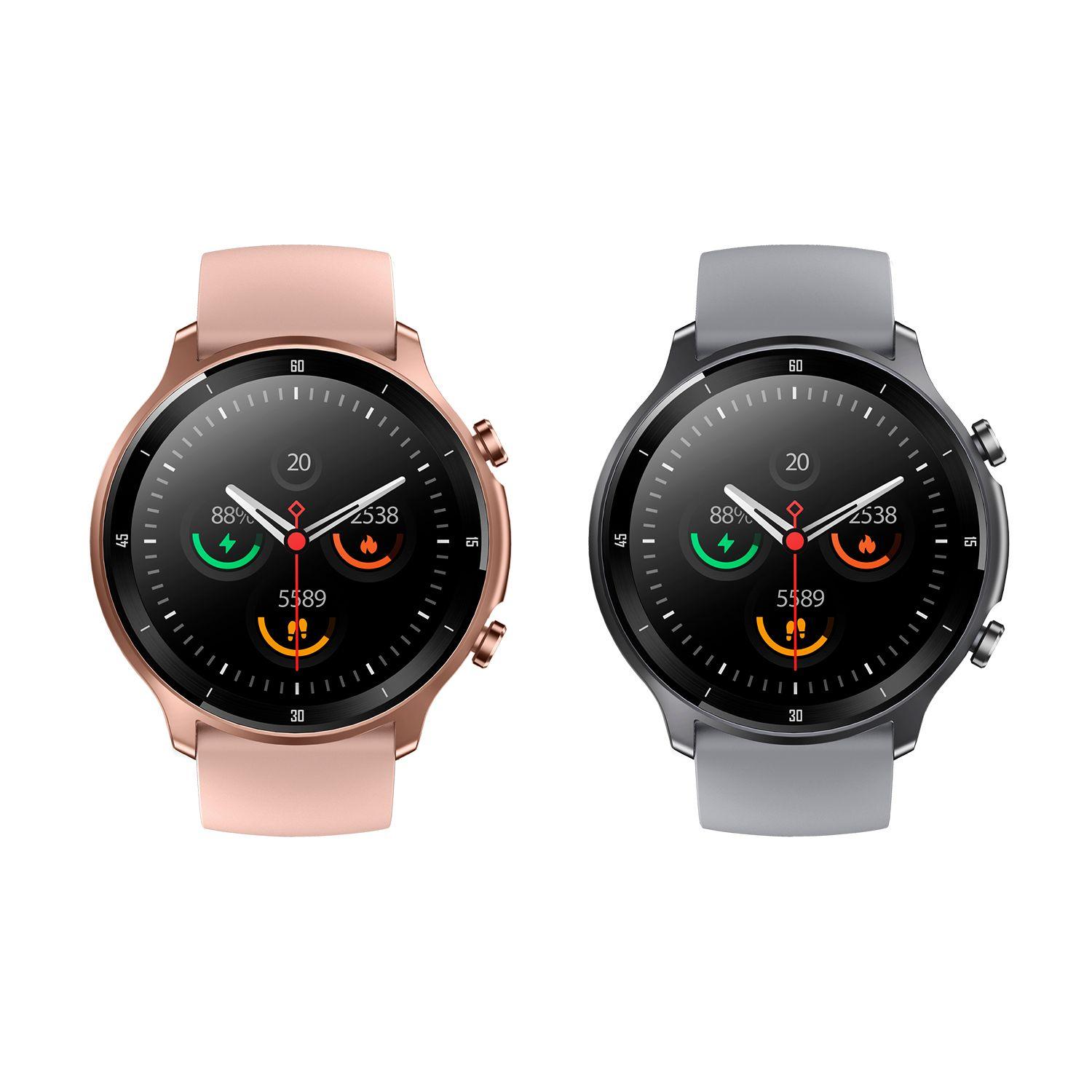 Pack 2 Relojes Smartwatch Lhotse Runner 219 Pink + Black-0
