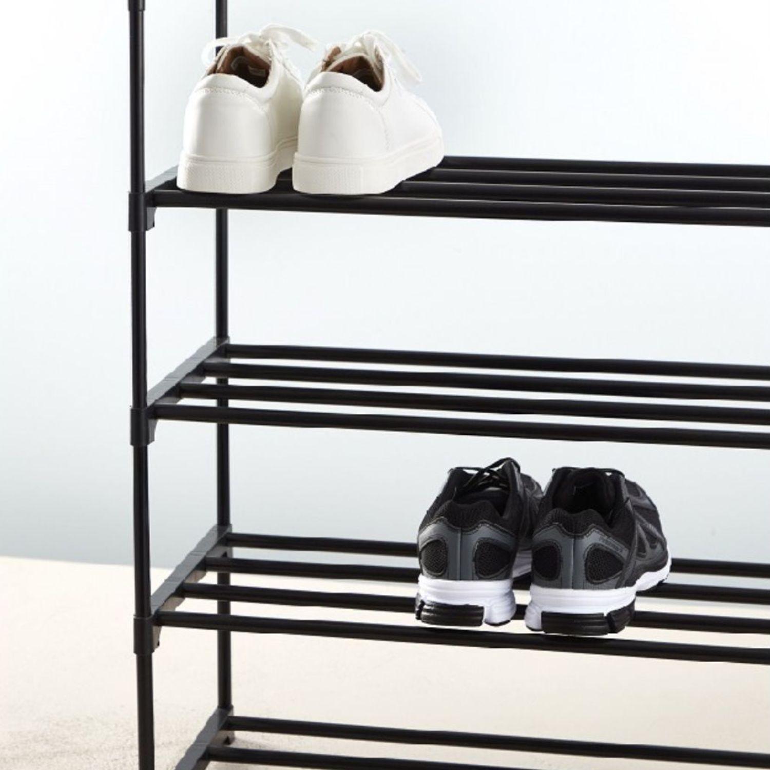 Porta Zapatos Organizador de 4 Niveles Metal y Plástico DAY-6