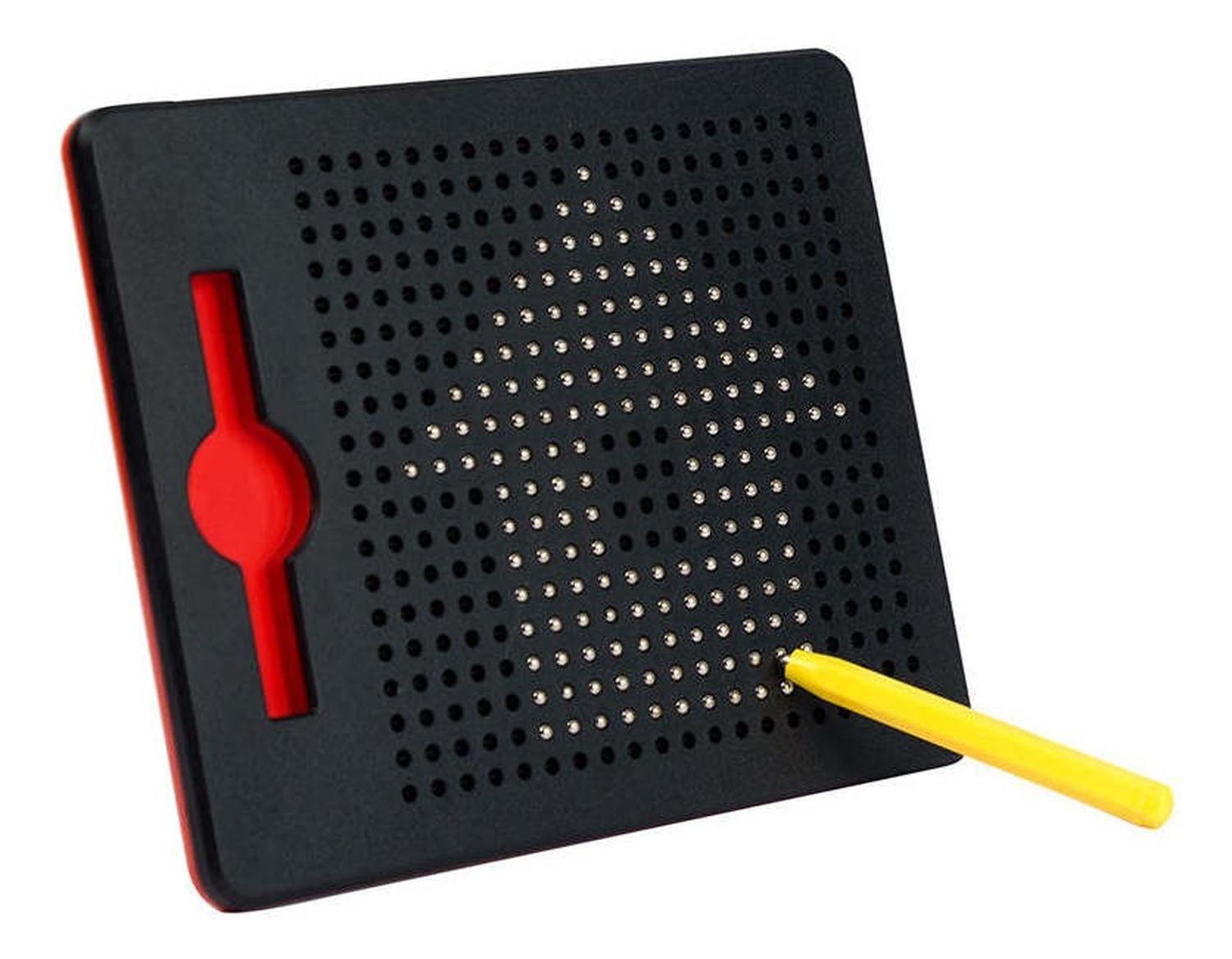 Imapad Mini Negra con lápiz magnético, Braintoys-3