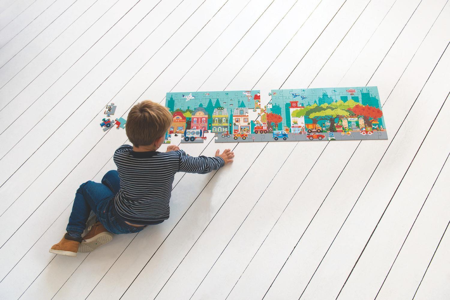 Puzzle 100Pcs De Piso Ciudad Scratch Europe-4