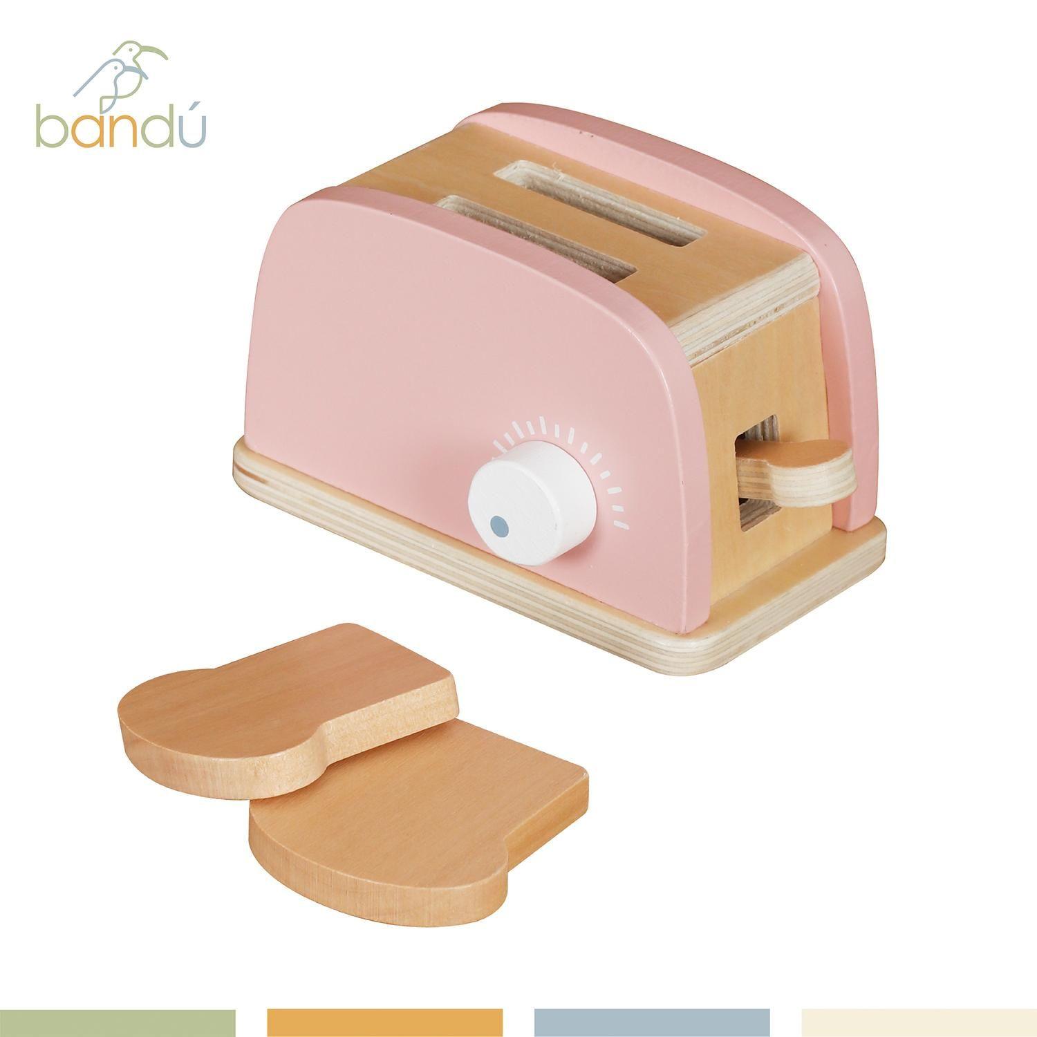 Juguete Infantil Mini Electrodomésticos Cocina Madera Bandú-7