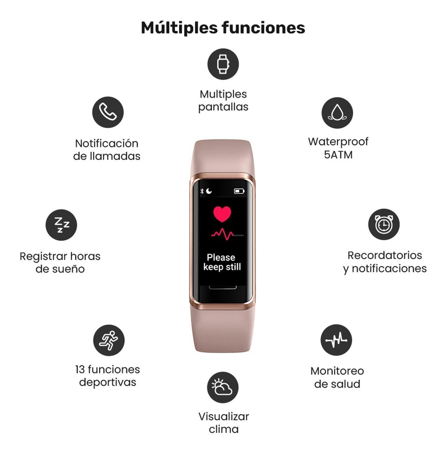 Banda Smartband Lhotse Urban GT Pink-4