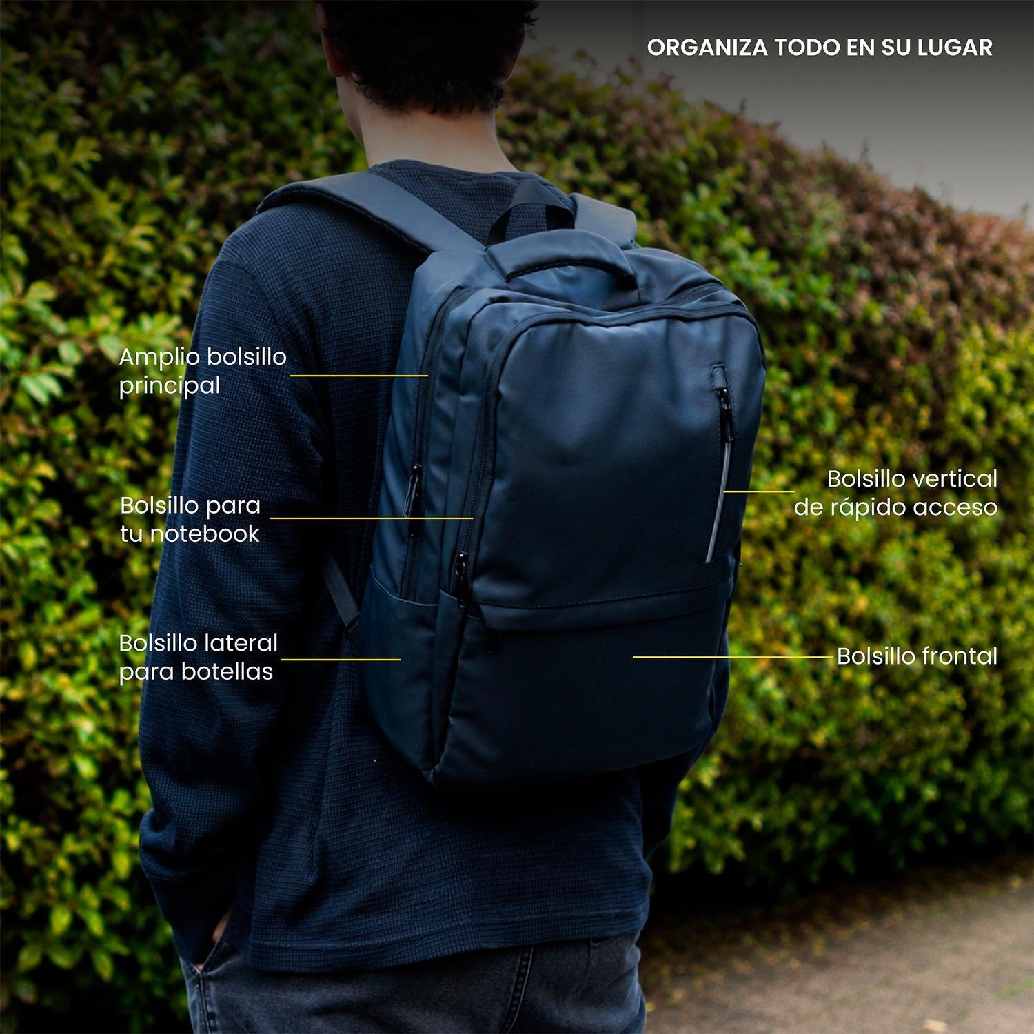 Mochila Notebook Ejecutiva Velar Lite Impermeable 18L LEVO-2